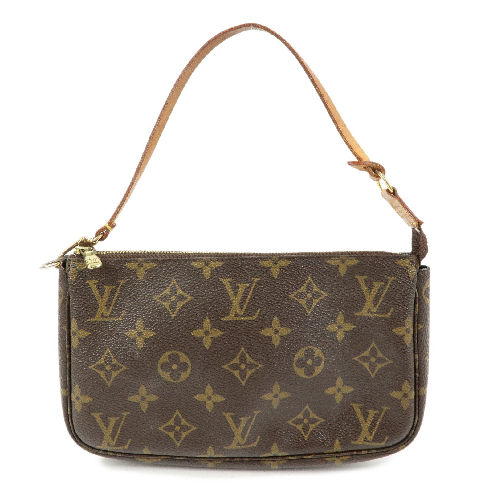 Louis Vuitton Monogram Pochette Accessoires Pouch Hand Bag M51980