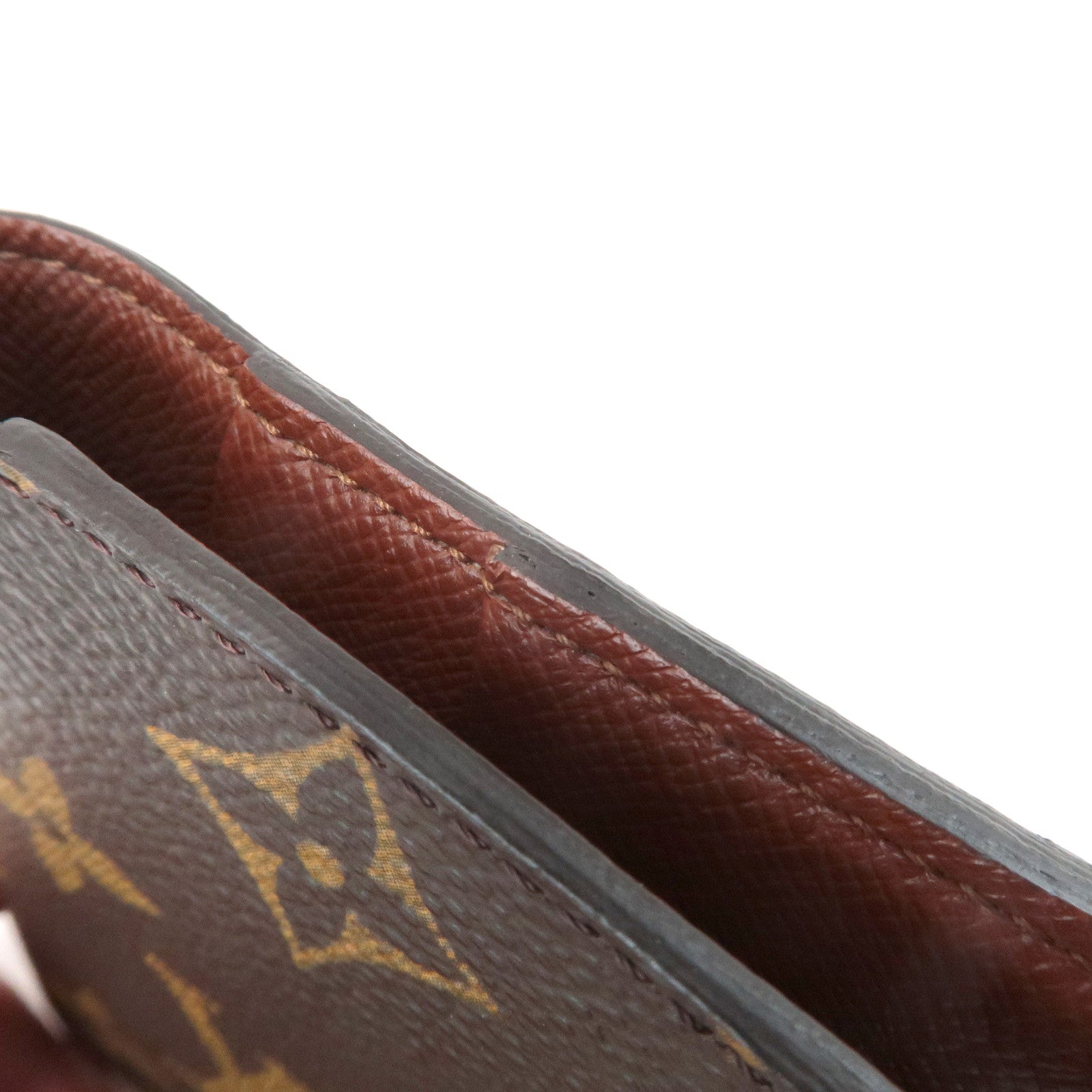 Louis Vuitton Monogram Agenda Mini Planner Cover Brown R20007 Used