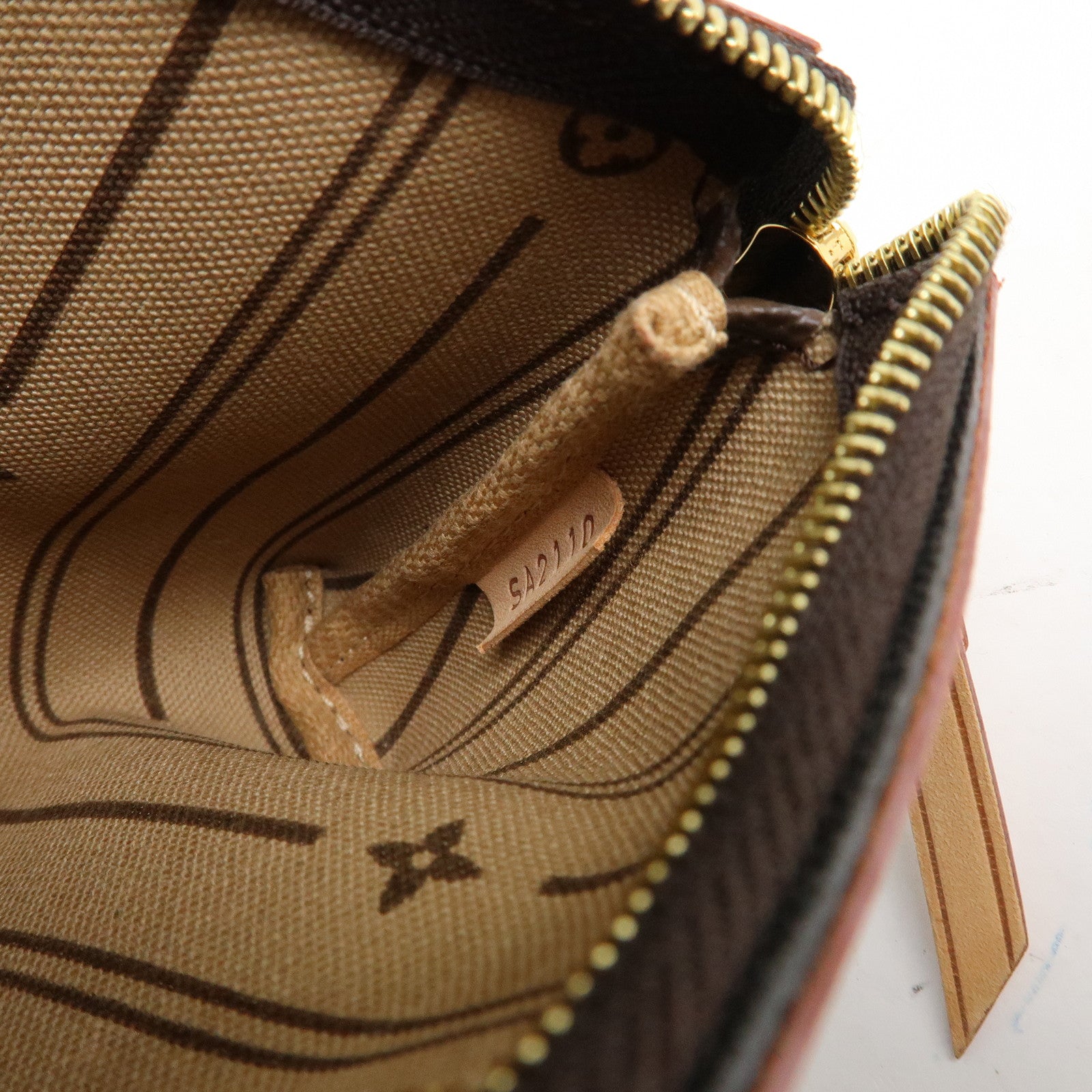 Louis Vuitton Monogram Mini Pochette Delightful Pouch Brown M40309