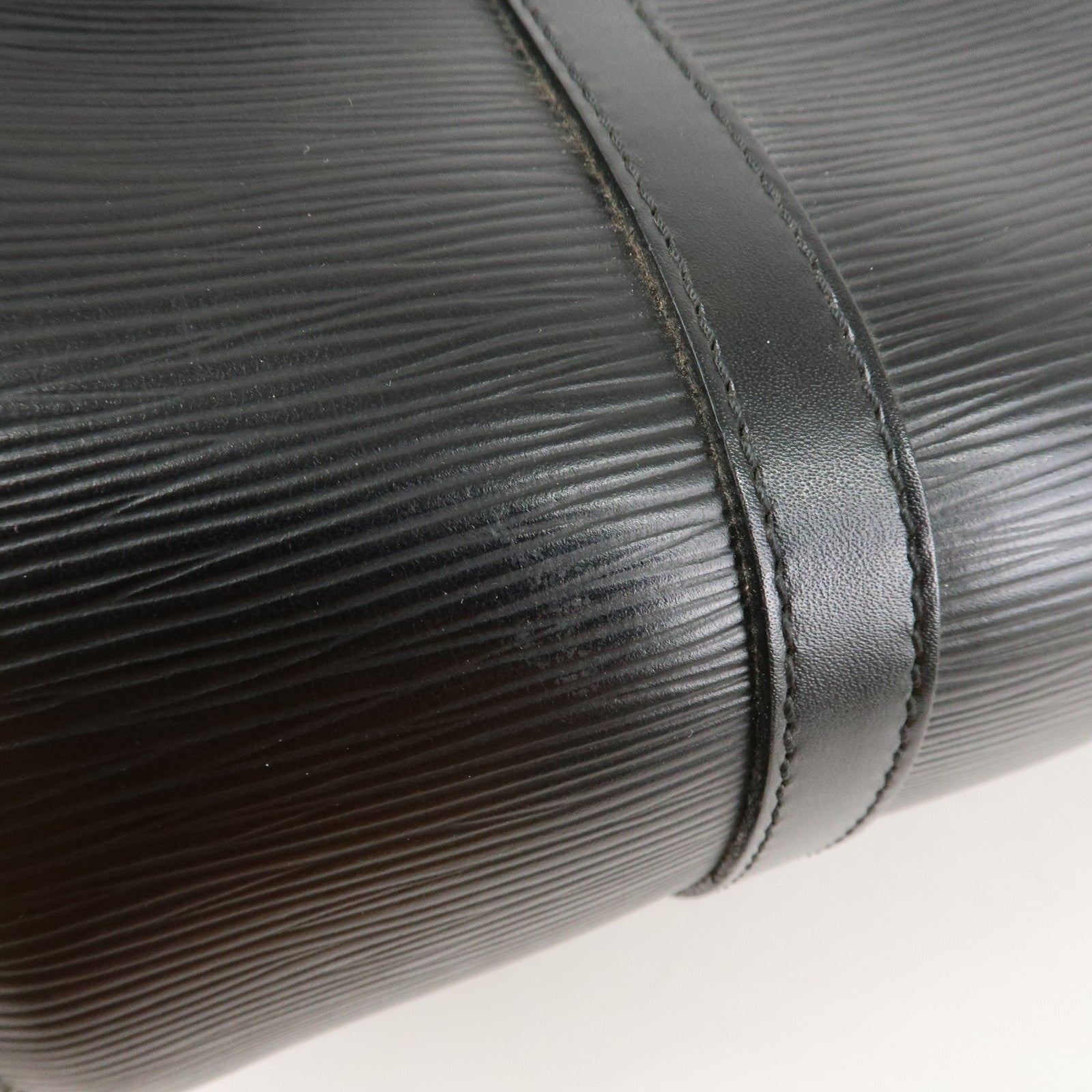 Louis Vuitton Epi Soufflot Hand Bag Shoulder Bag Noir Black M52862