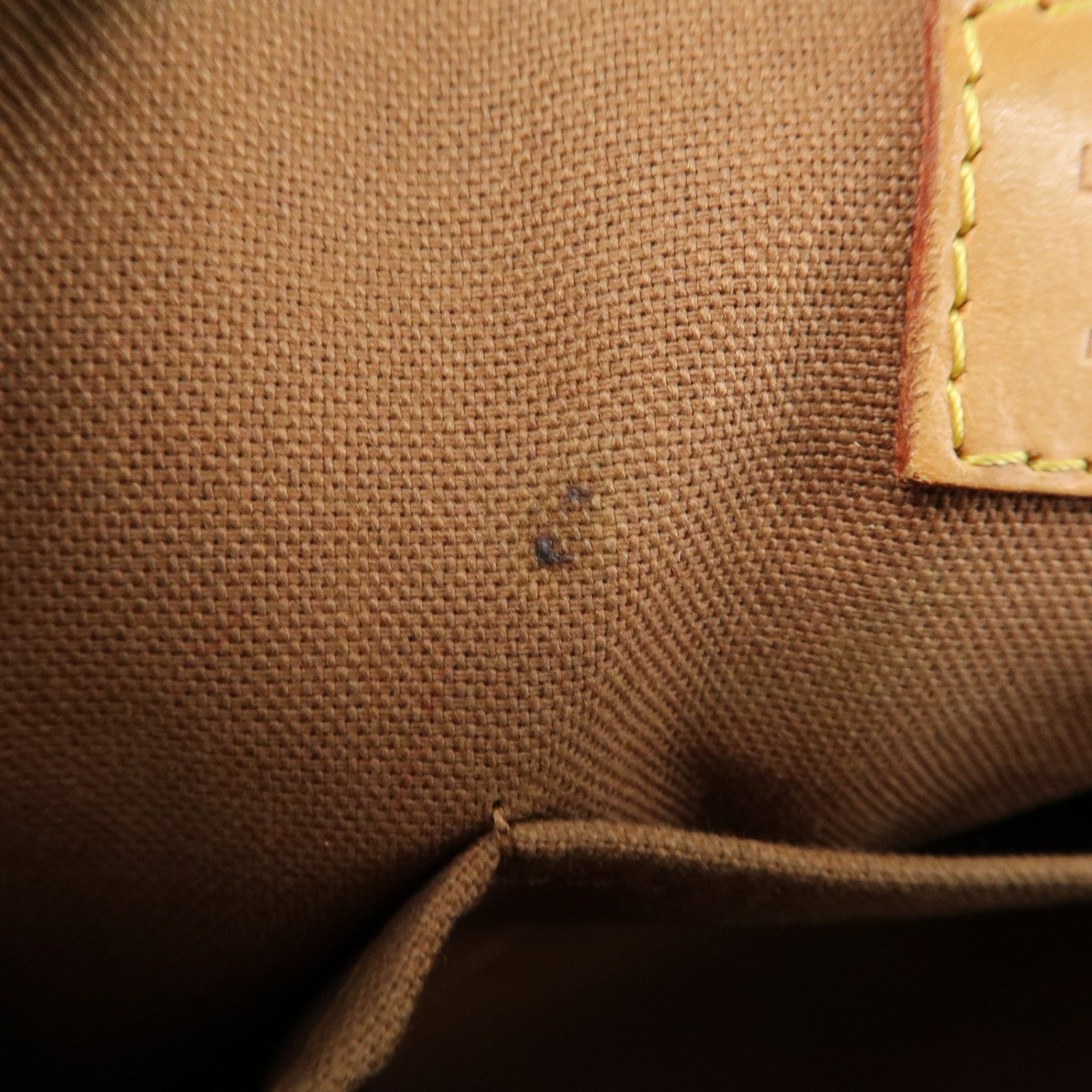 Louis Vuitton Monogram Canvas Tivoli PM Hand Bag Brown M40143 Used