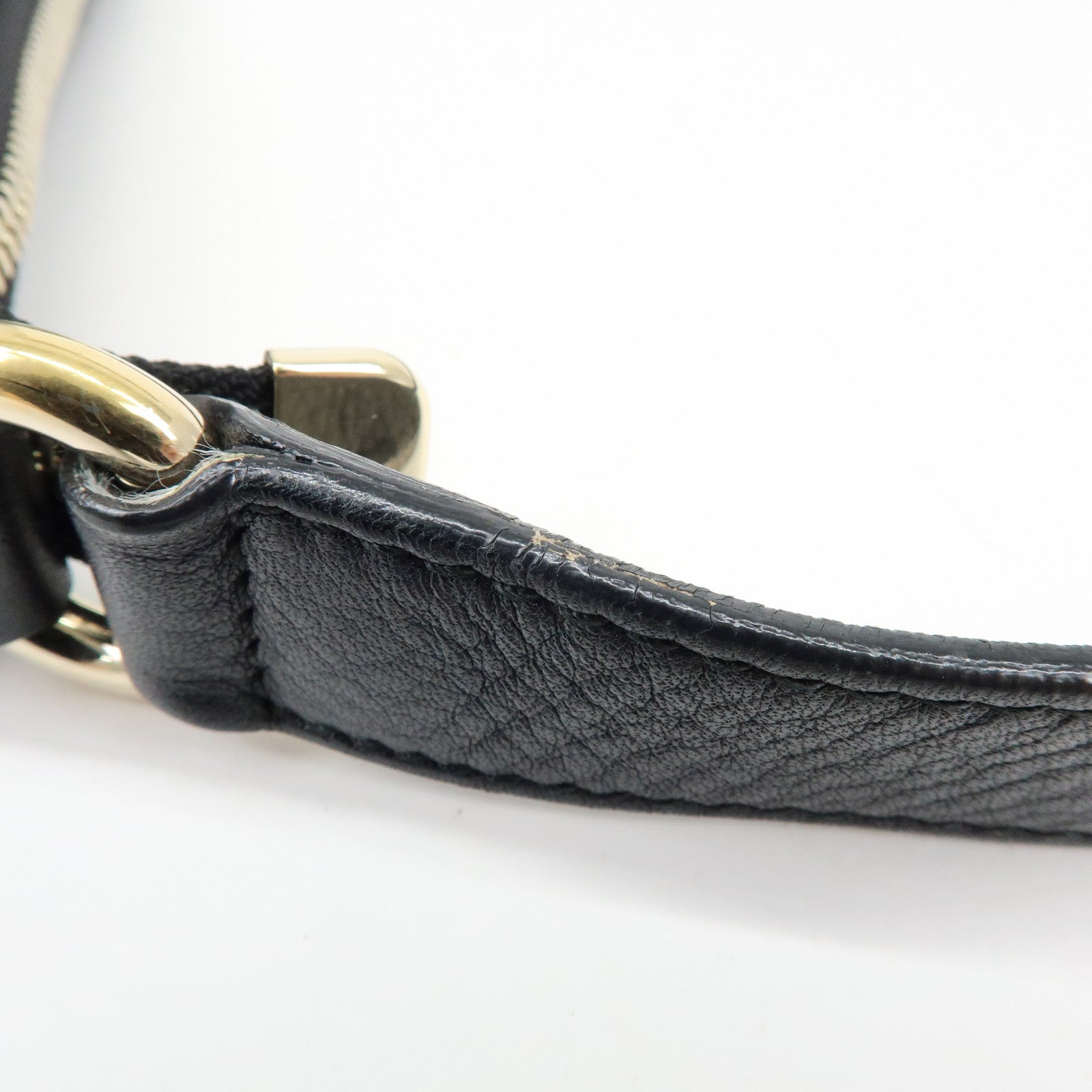 GUCCI SOHO Interlocking G Leather Shoulder Crossbody Bag 308361