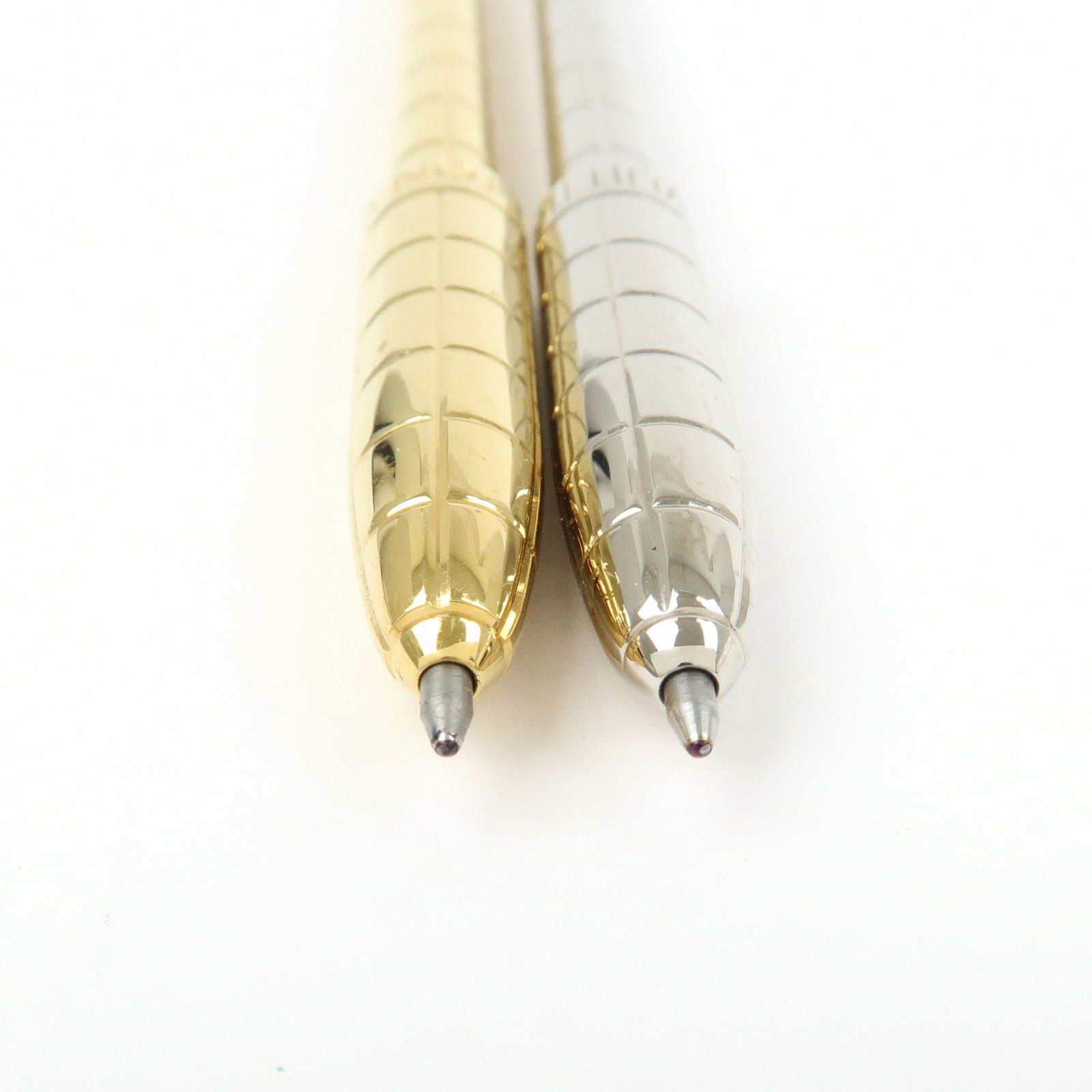 Louis Vuitton Set of 2 Metal Pen Dore Argent N75003 N75005