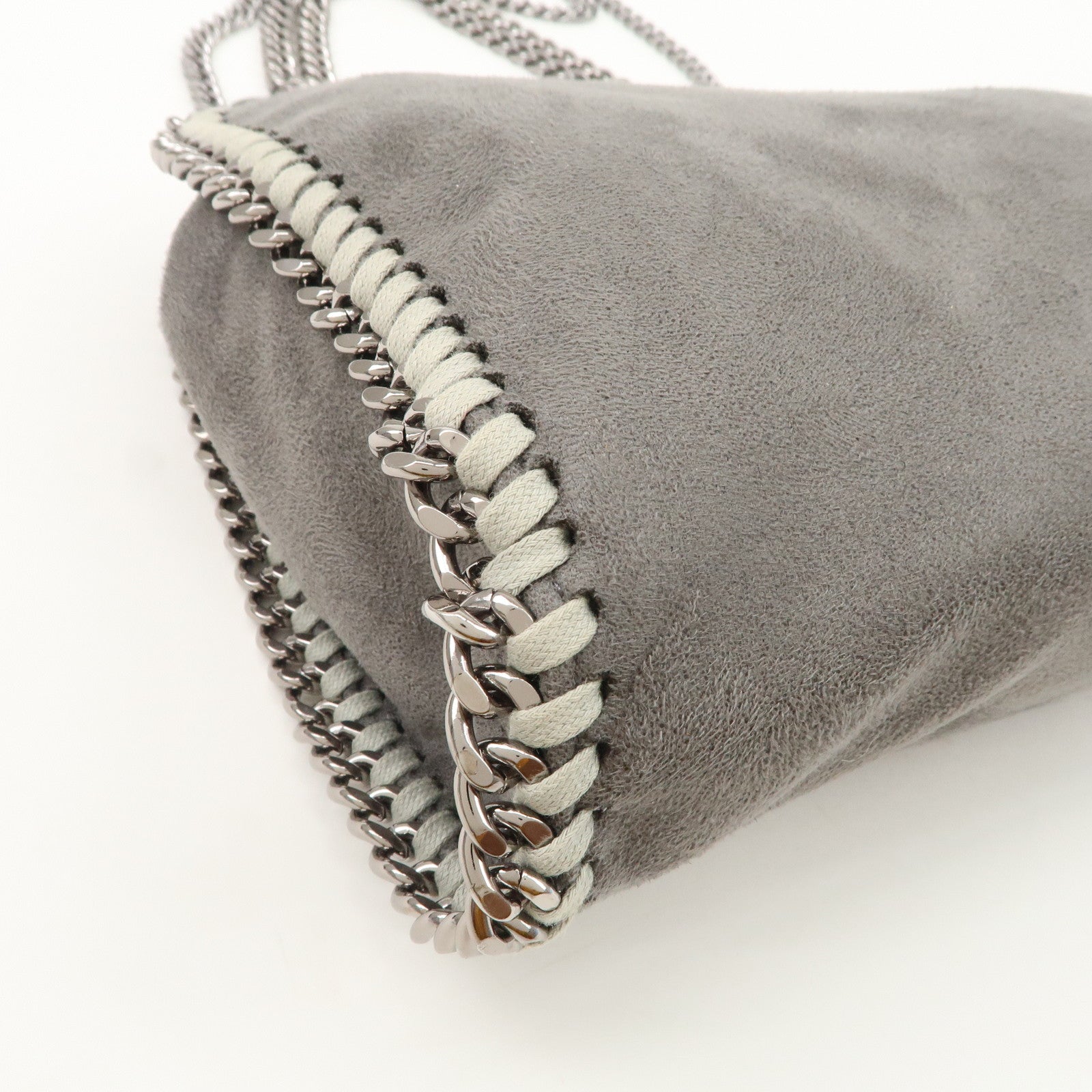 STELLA MCCARTNEY Polyester Falabella 2Way Bag Gray 371223