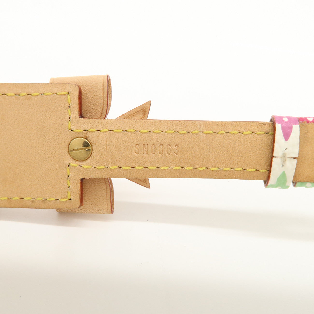 Louis Vuitton Monogram Multicolor Porte Address Bracelet Ｍ92594