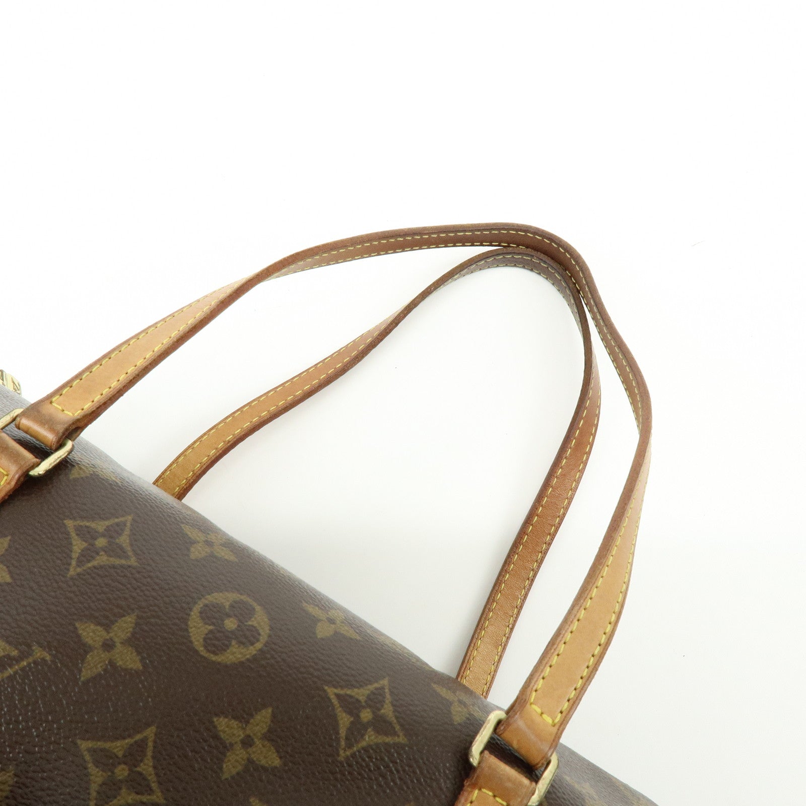 Louis Vuitton Monogram Papillon 30 Hand Bag Brown M51385