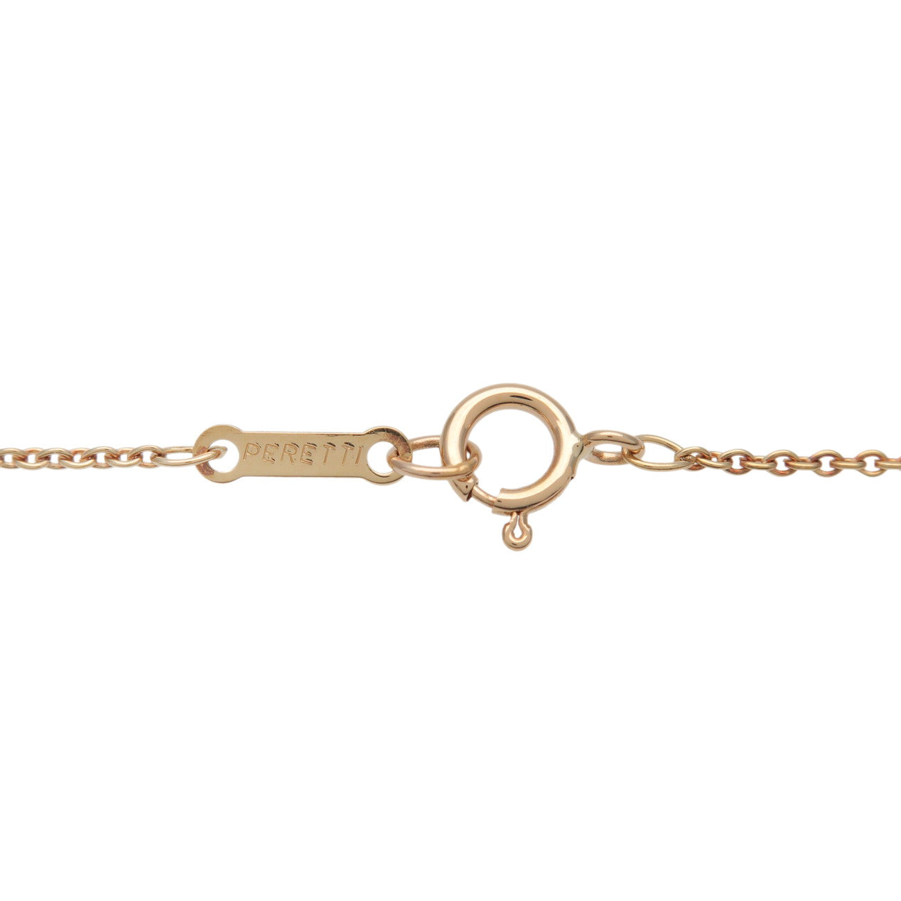 Tiffany & Co Bean Necklace Small K18 750YG Yellow Gold