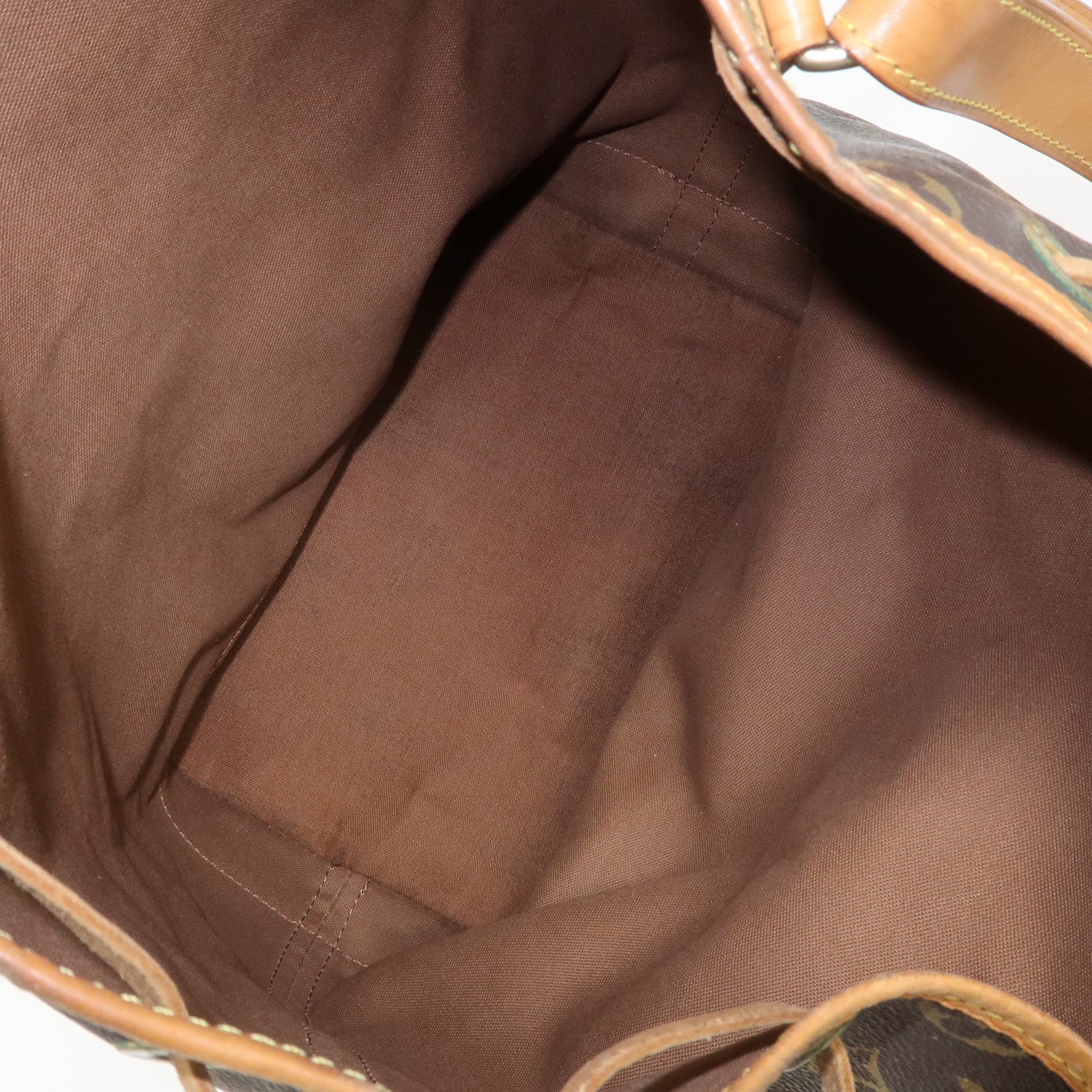 Louis Vuitton Monogram Noe Shoulder Bag Hand Bag Brown M42224