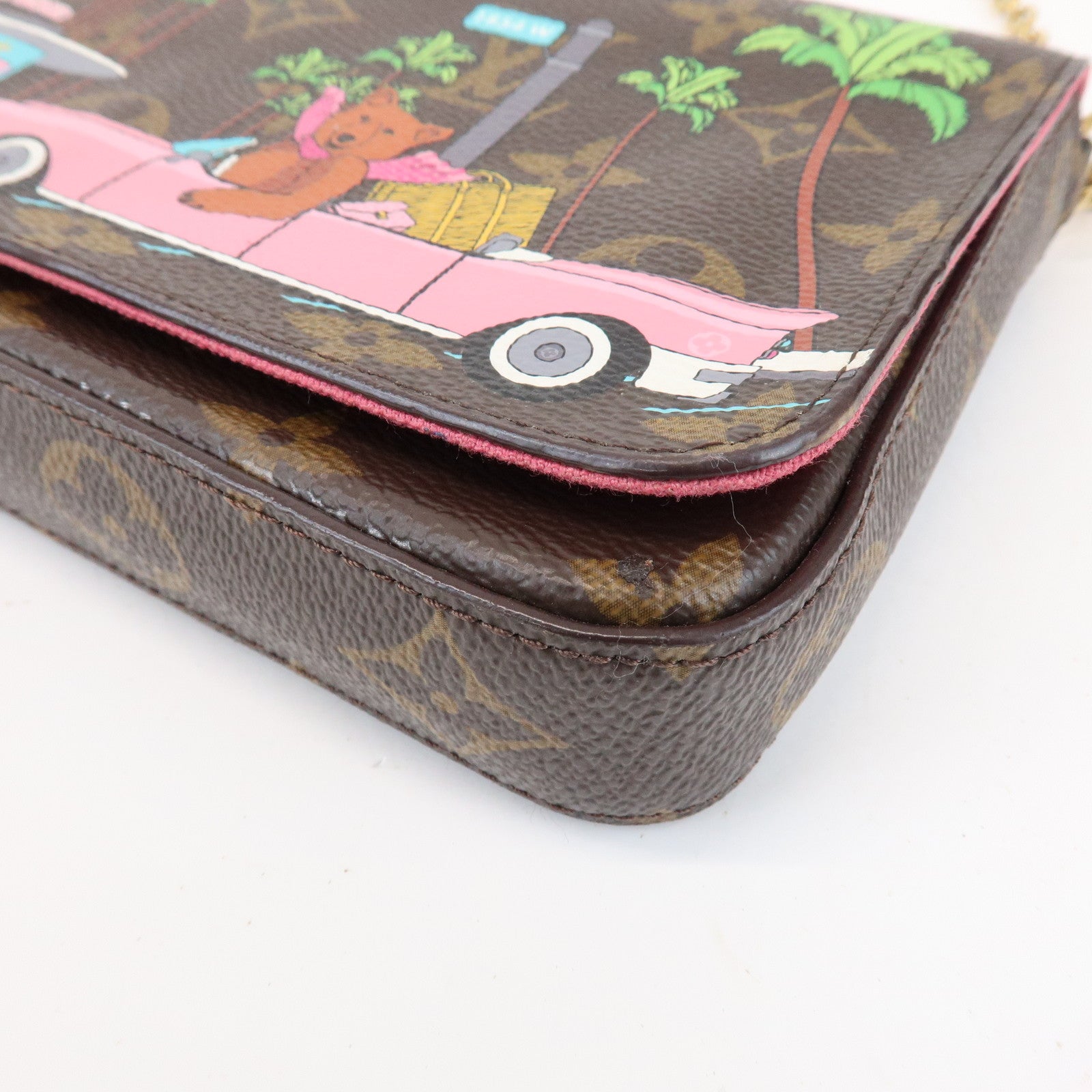 Louis Vuitton Monogram Vivienne X'mas Pochette Felicie M80859