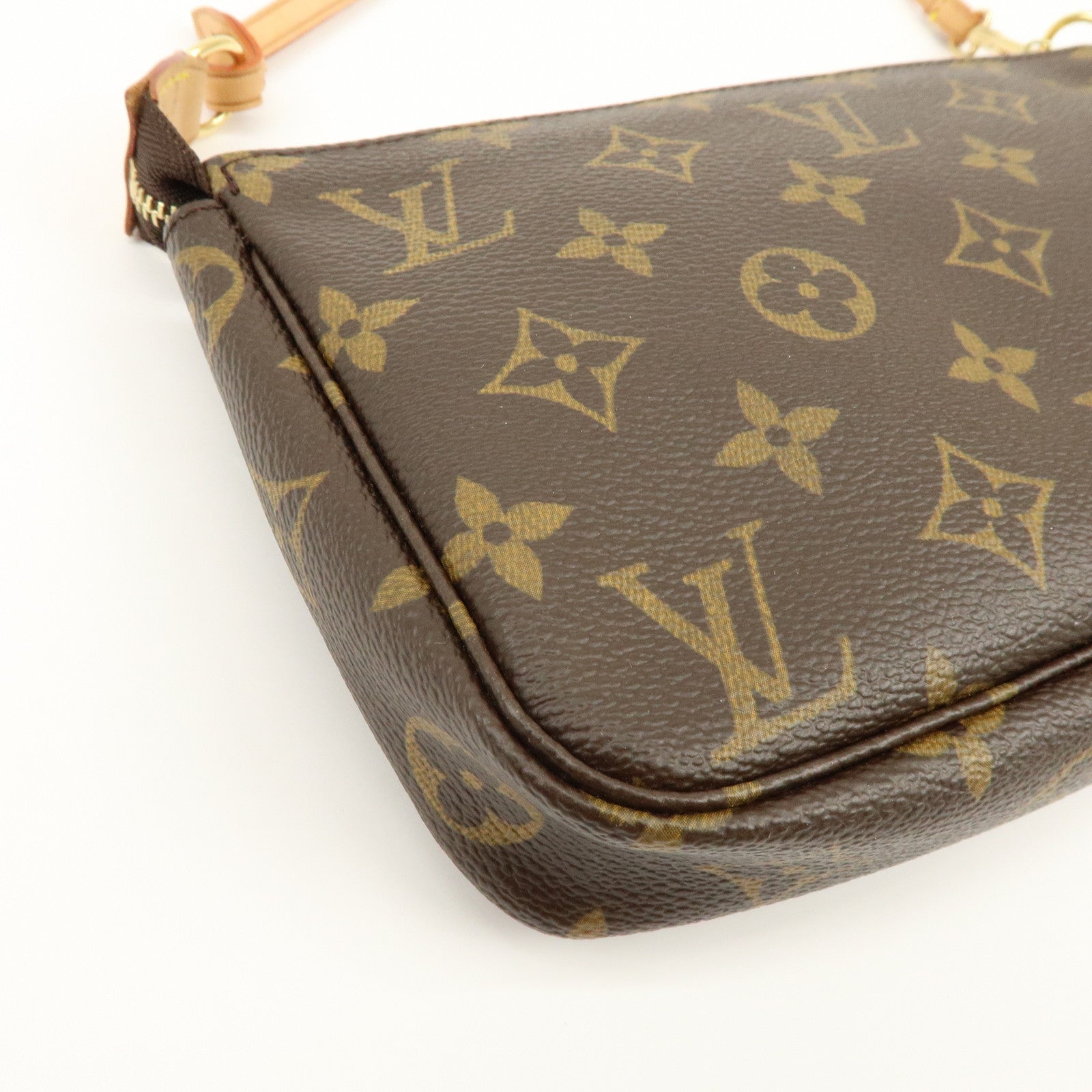 Louis Vuitton Monogram Pochette Accessoires Pouch Hand Bag M51980