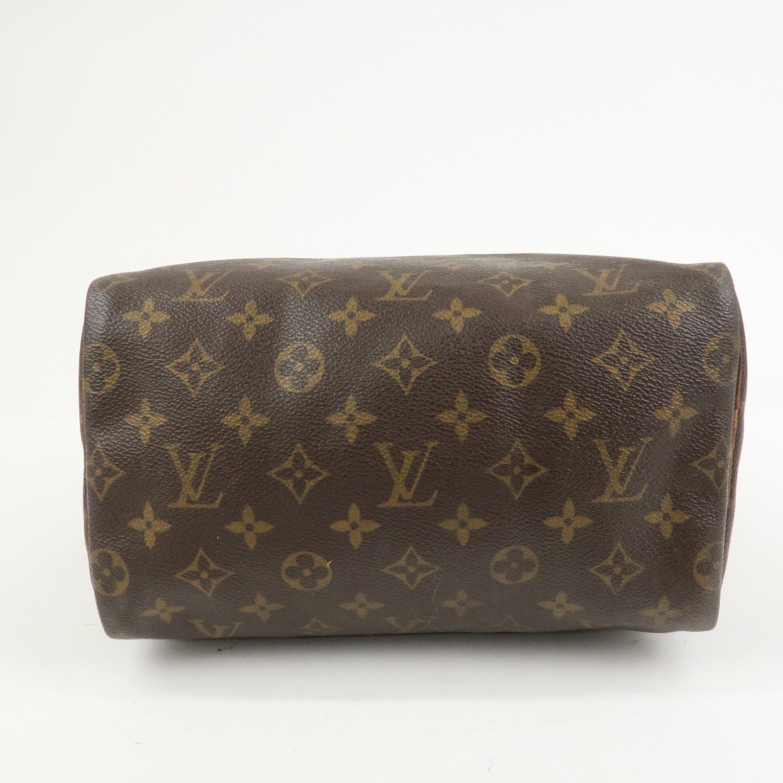 Louis Vuitton Monogram Speedy 25 Boston Bag Hand Bag Brown M41528