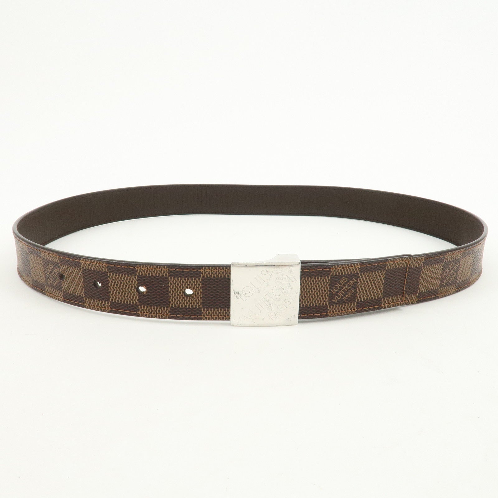 Louis Vuitton Damier Canvas Ceinture Carree Damier Ebene N6803