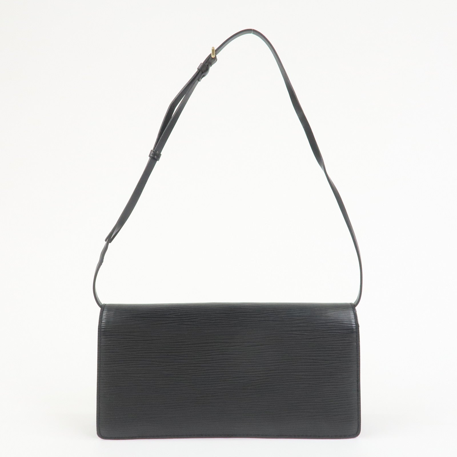 Louis Vuitton Epi Honfleur Shoulder Bag Hand Bag Noir Black M52732