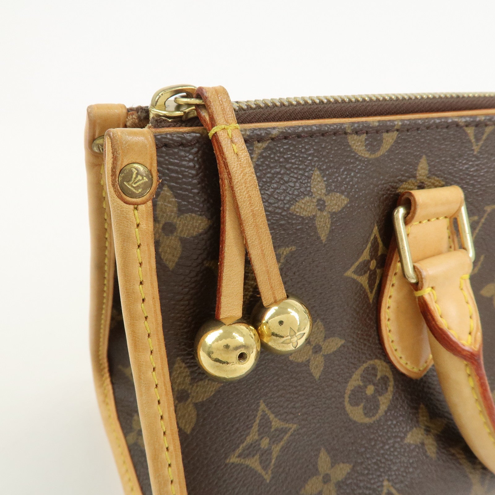 Louis Vuitton Monogram Popincourt Hand Bag Brown M40009