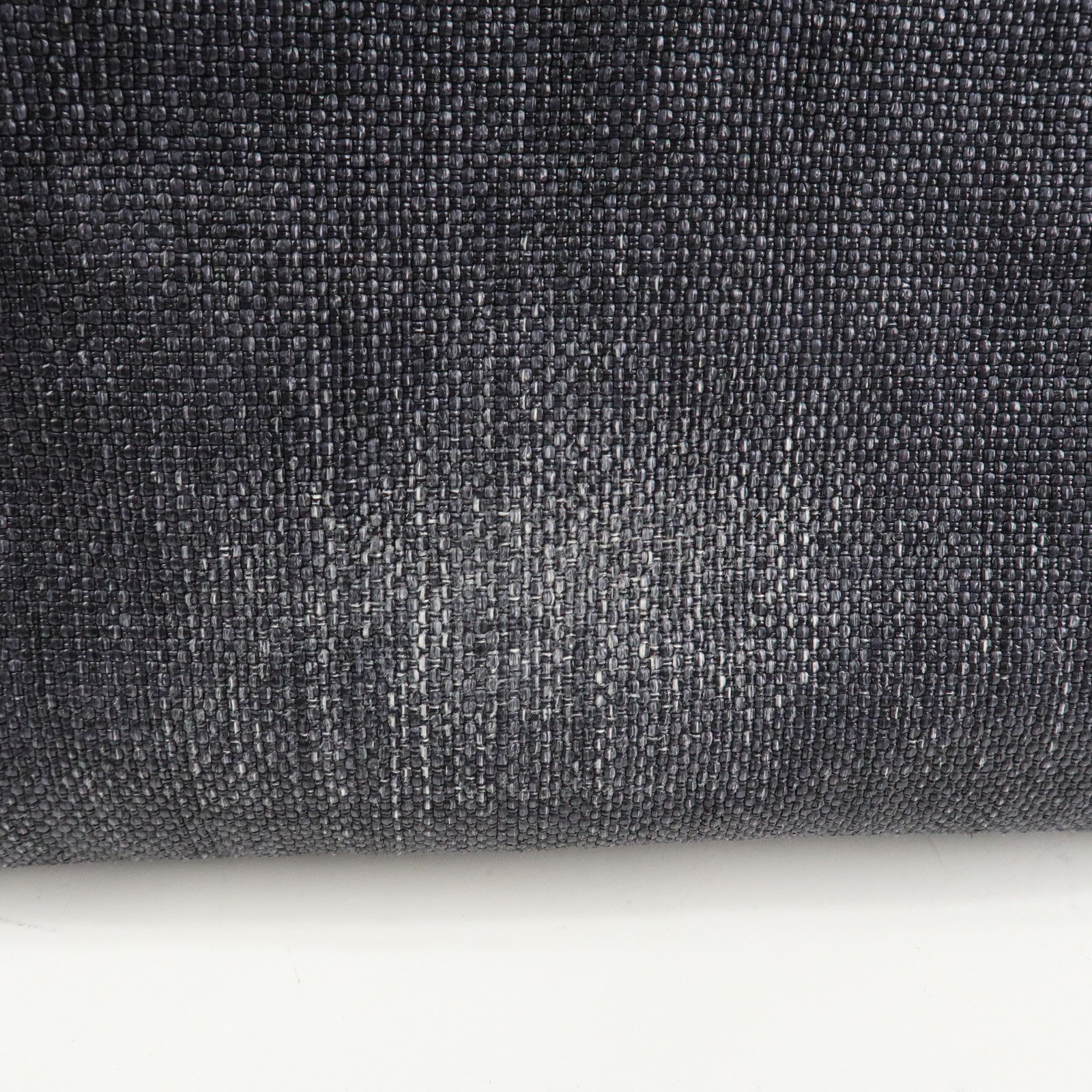 CHANEL Deauville MM Straw Leather Tote Bag Shoulder Bag A67001