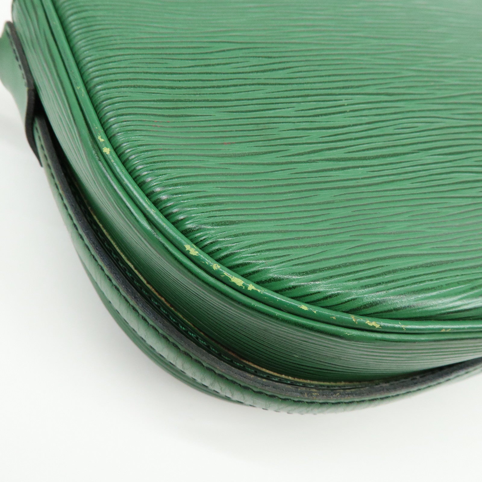 Louis Vuitton Epi Jeune Fille Shoulder Bag Borneo Green M52154