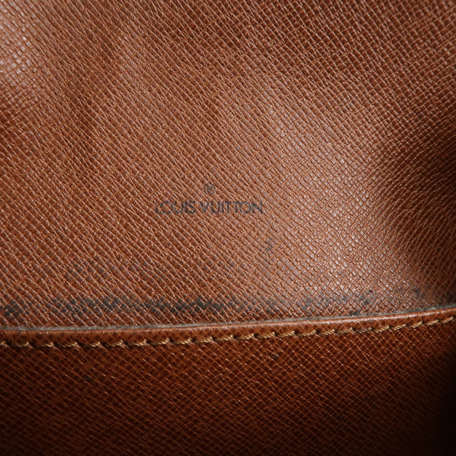 Louis Vuitton Monogram Saint Cloud MM Shoulder Bag Brown M51243