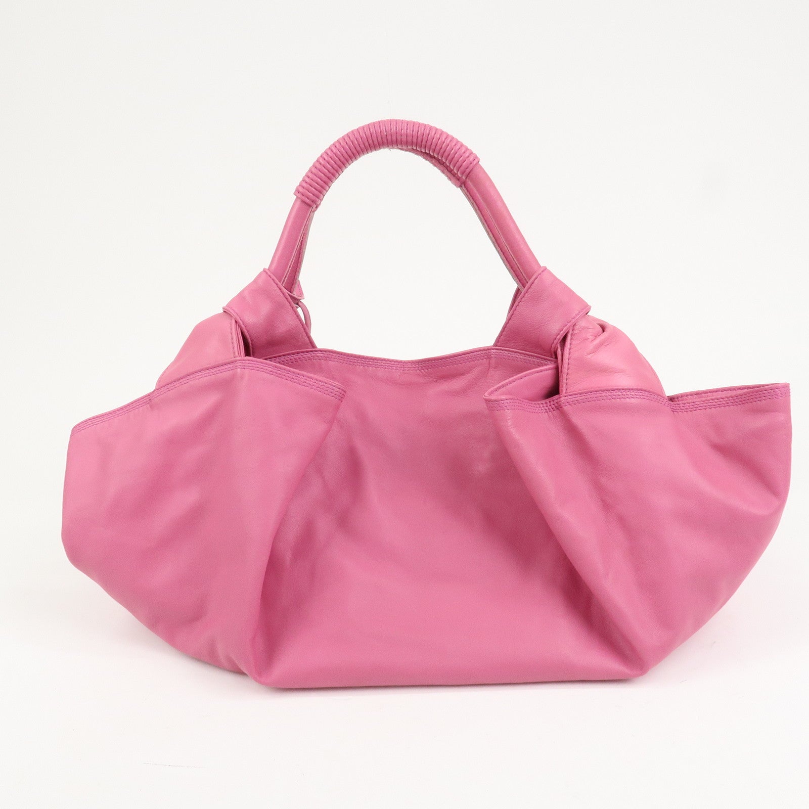 LOEWE Anagram Nappa Aire Leather Hand Bag Shoulder Bag Pink