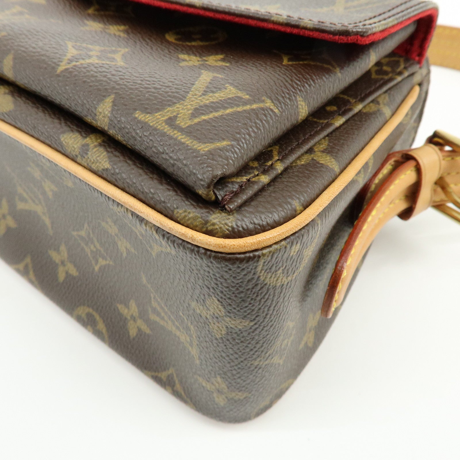 Louis Vuitton Monogram Vivacite Shoulder Bag Hand Bag M51164