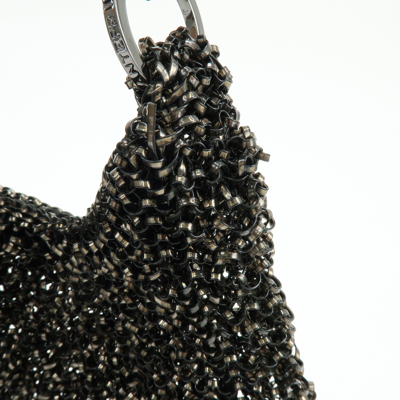 ANTEPRIMA Wire Bag PVC Shoulder Bag Hand Bag Black