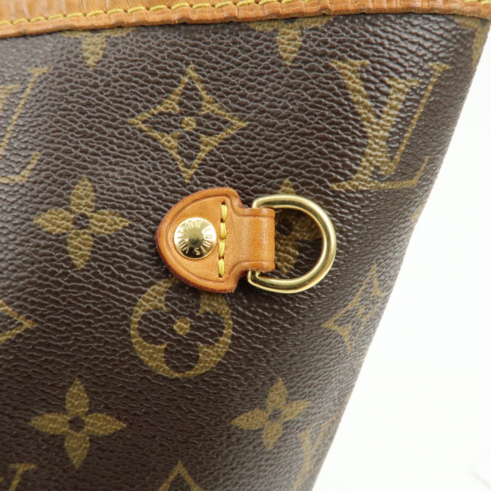 Louis Vuitton Monogram Neverfull MM Tote Bag Brown M41178