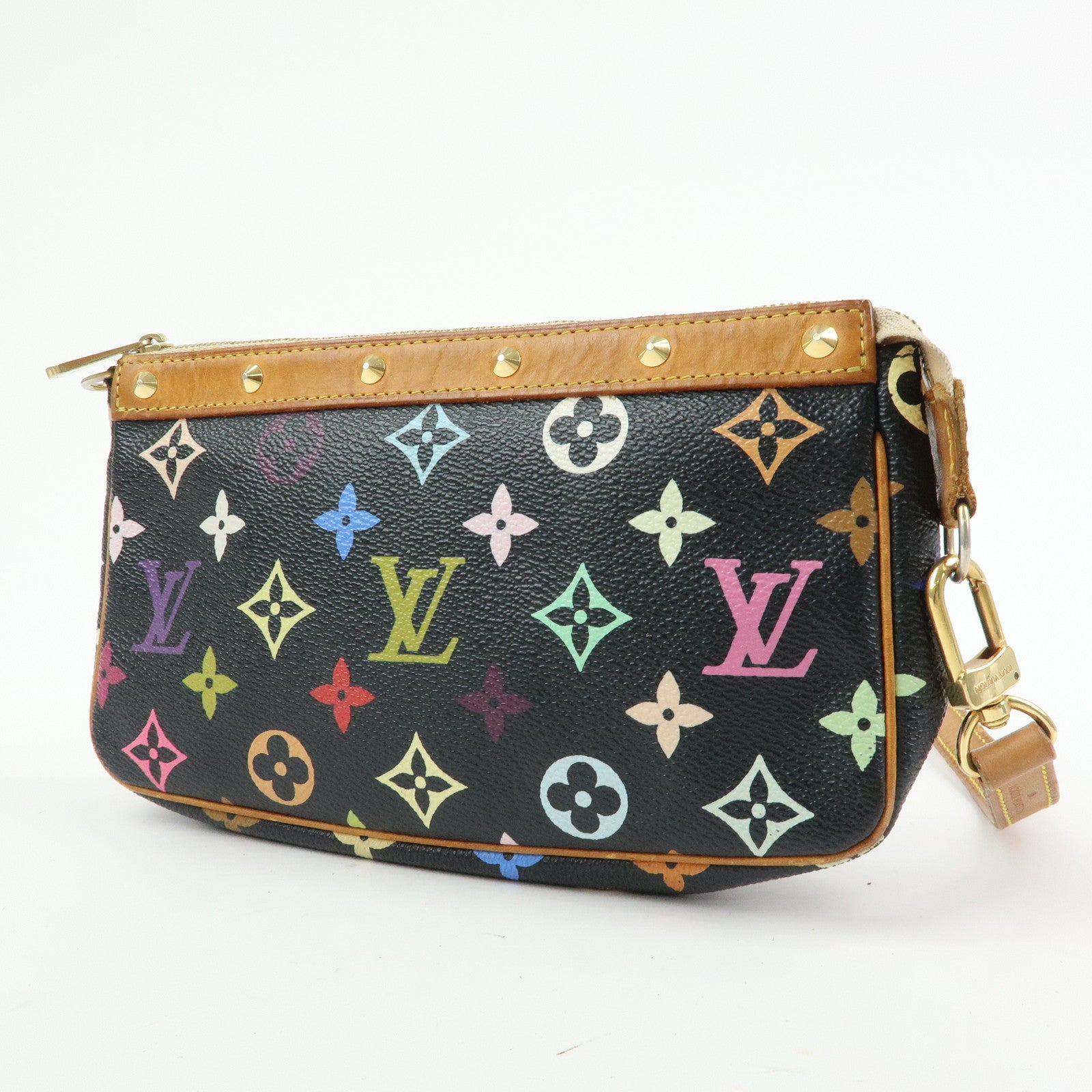 Louis Vuitton Monogram Multicolor Pochette Accessoires Noir M92648