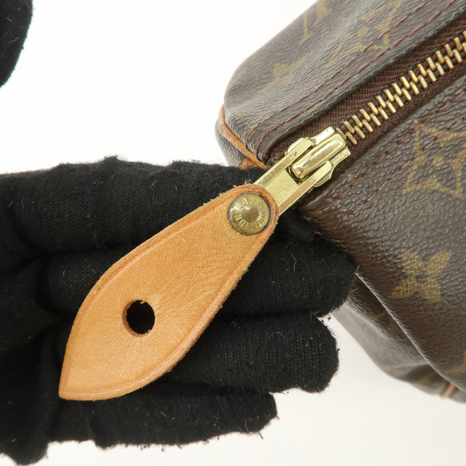 Louis Vuitton Monogram Speedy 30 Boston Bag Hand Bag M41526 Used