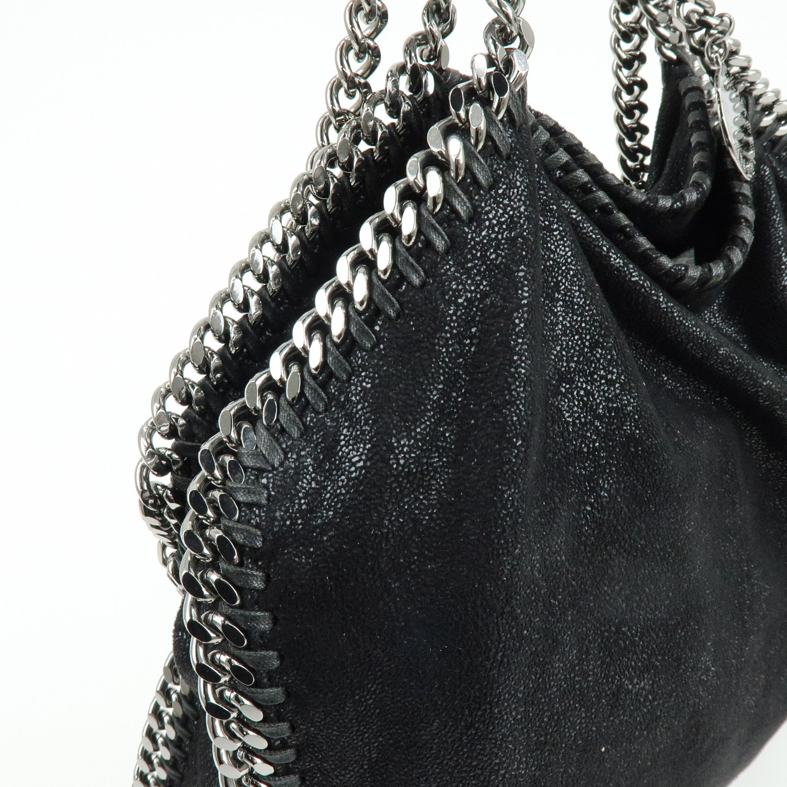 STELLA MCCARTNEY Falabella Faux Leather 2Way Bag Black 234387