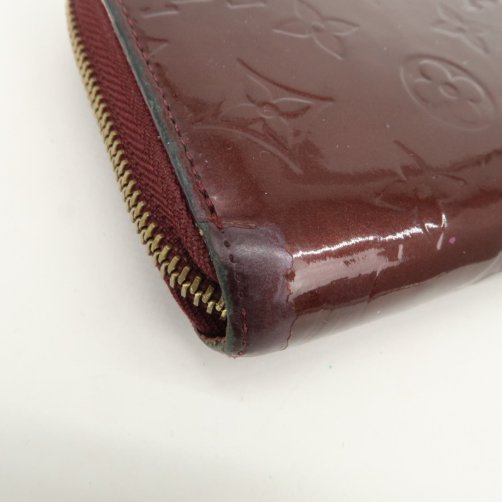 Louis Vuitton Monogram Vernis Leather Set of 2 Wallet M93522/M93575