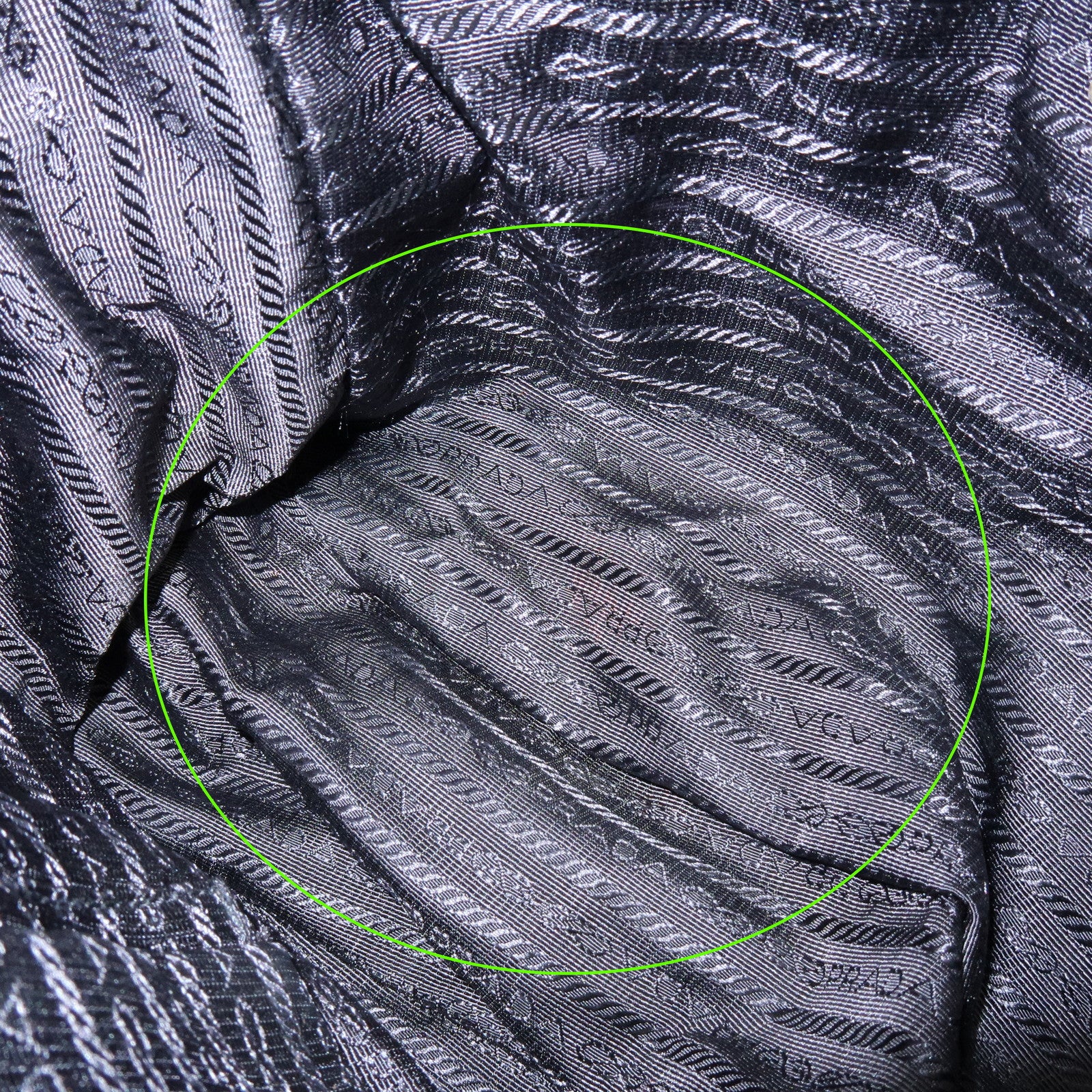 PRADA Nylon 2Way Bag Hand Bag Shoulder Bag Black BN1593