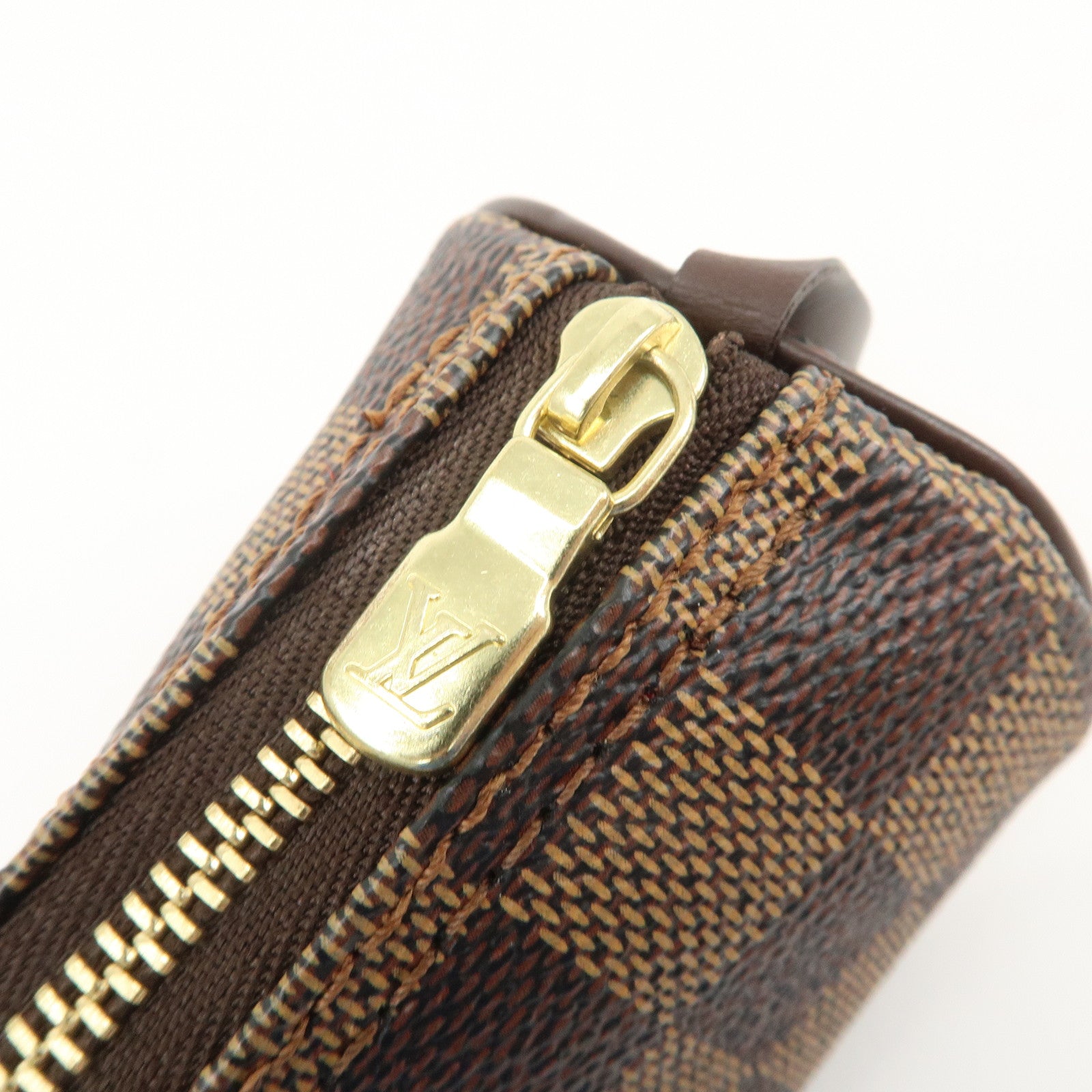 Louis Vuitton Damier Mini Pouch for Papillon Bag Damier Ebene