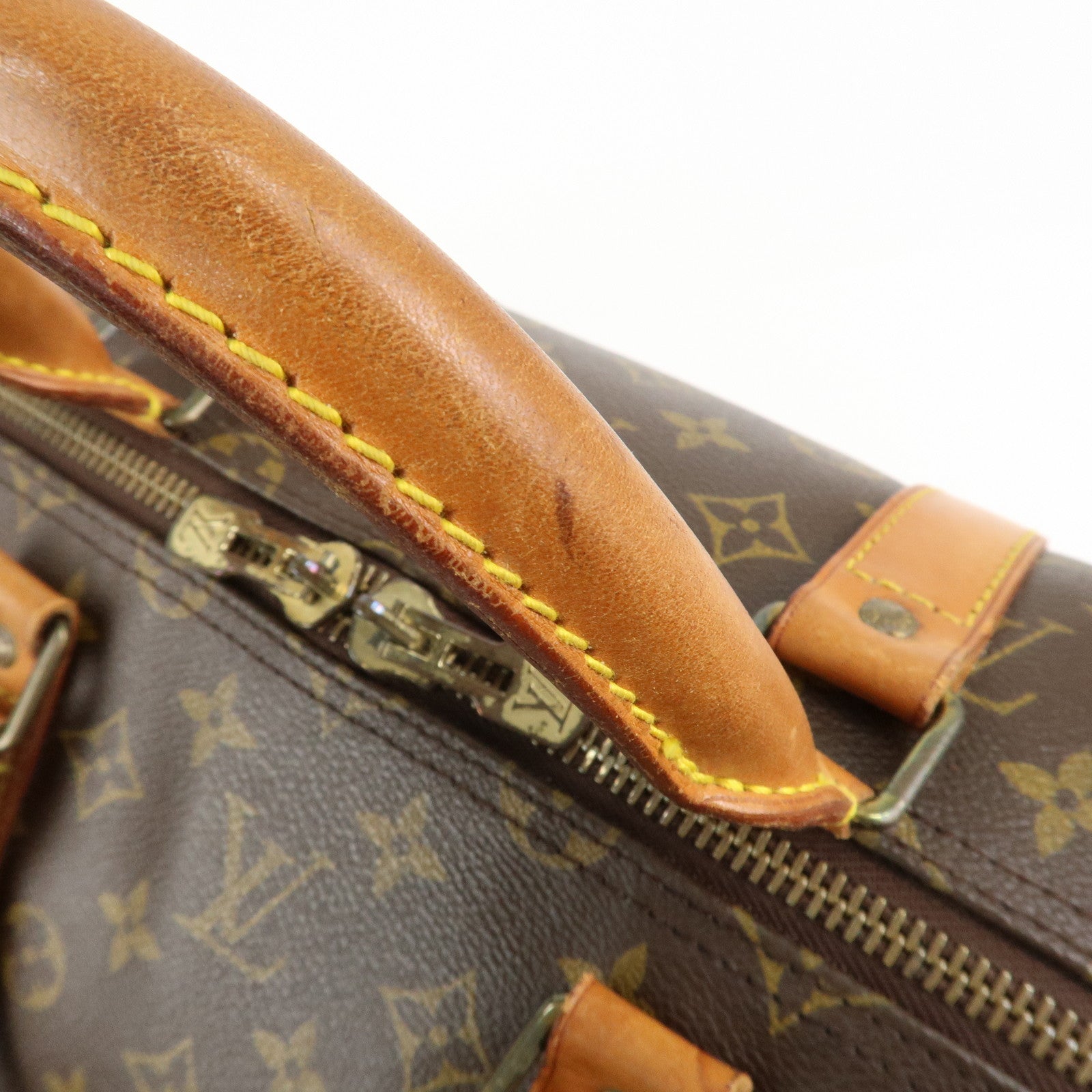Louis Vuitton Monogram Keep All Bandouliere 55 Boston Bag M41414