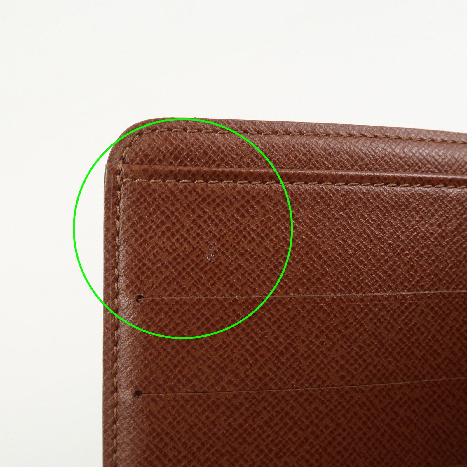 Louis Vuitton Monogram Porte Papier Zip Wallet Brown M61207
