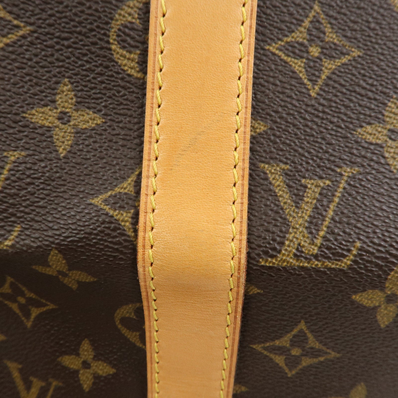 Louis Vuitton Monogram Keep All 50 Bandouliere Boston Bag M41416