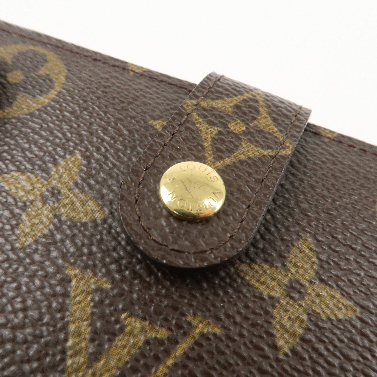 Louis Vuitton Monogram Porte Monnaie Billets Viennois Wallet M61663 Used