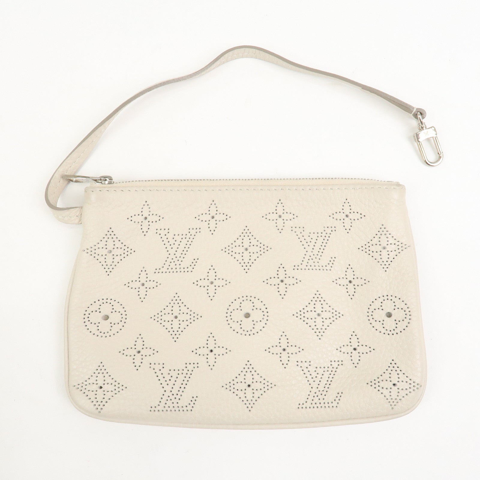 Louis Vuitton Monogram Mahina Selene PM Shoulder Bag Blanc M94275