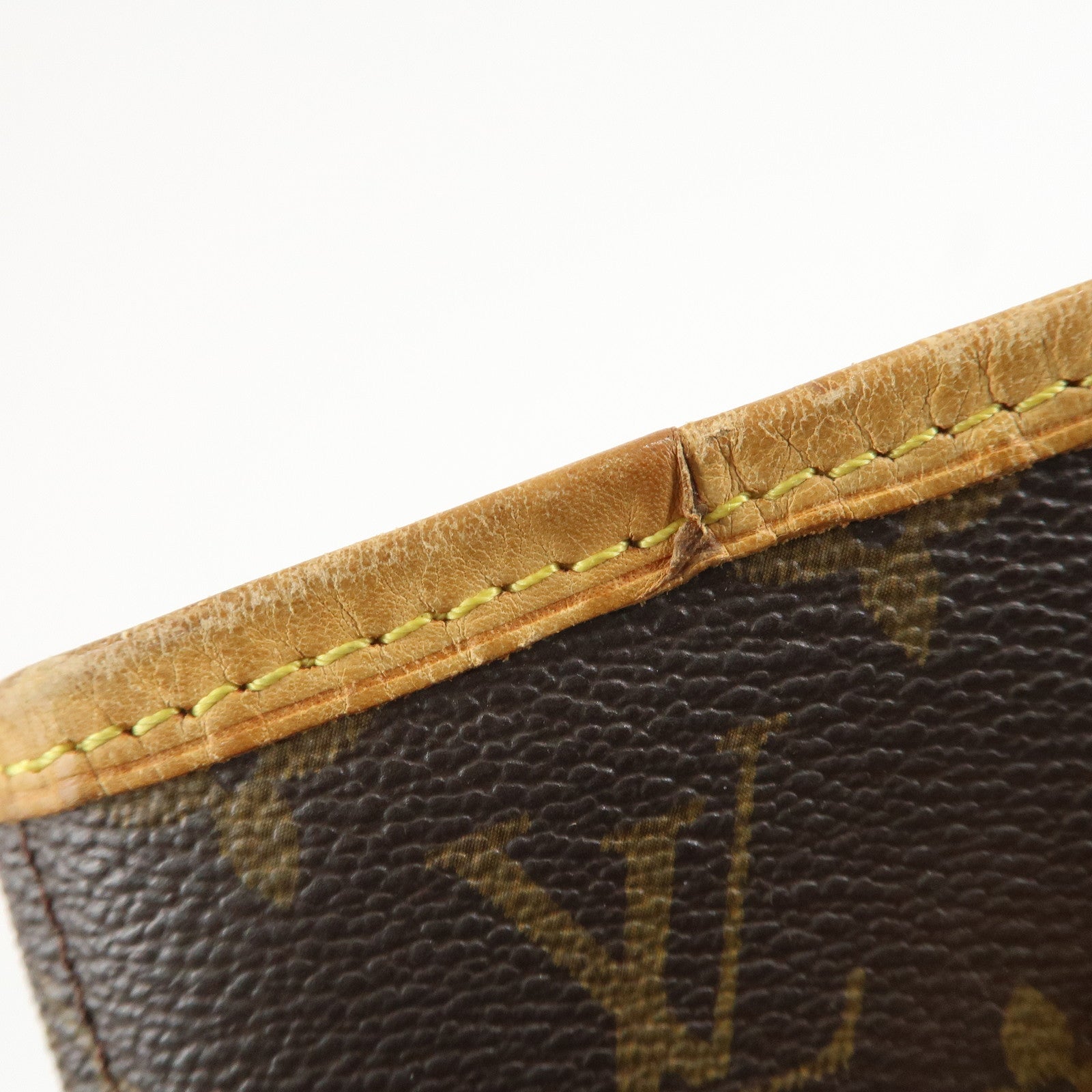 Louis Vuitton Monogram Neverfull MM Tote Bag Brown M40156 Used