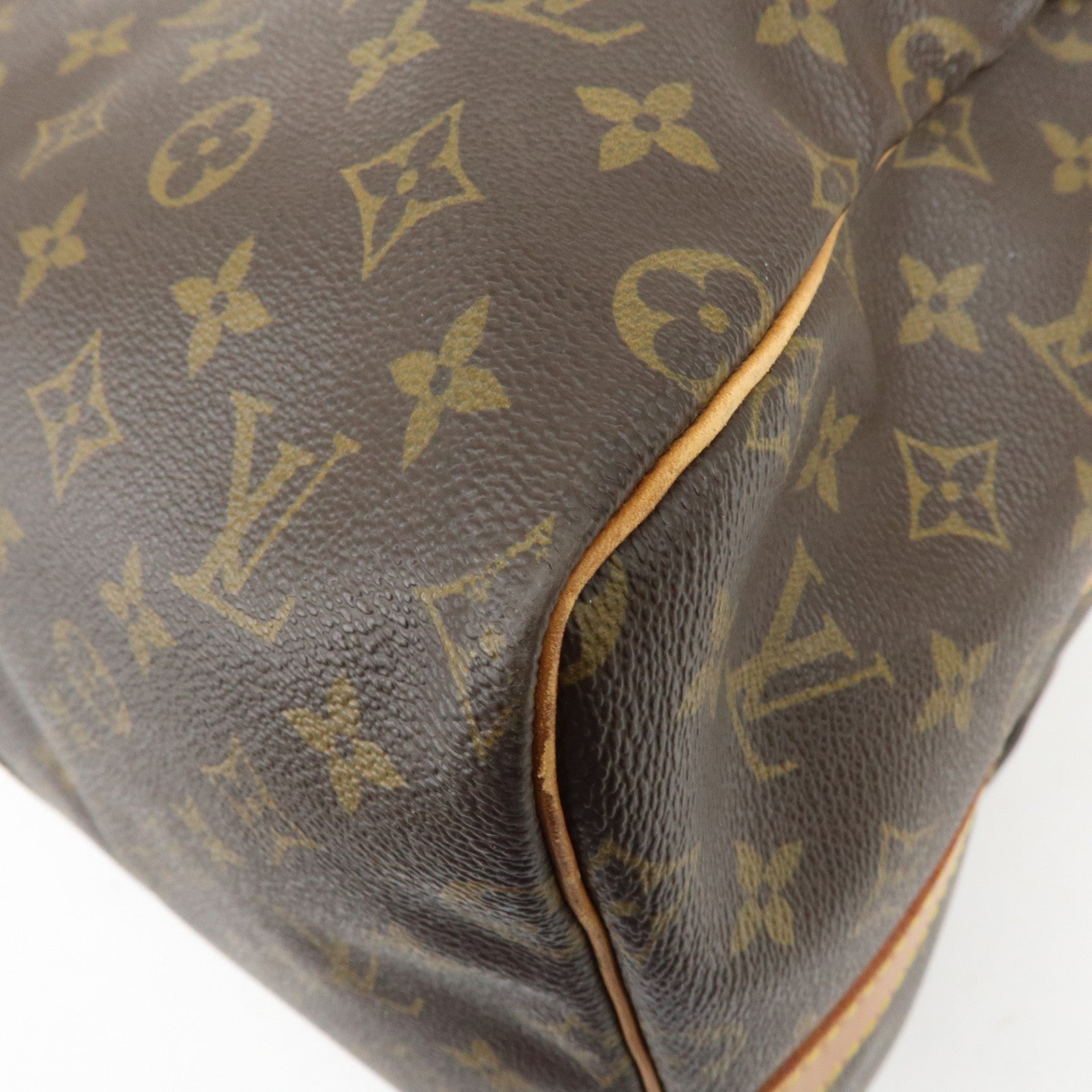 Louis Vuitton Monogram Keep All Bandouliere 55 Boston Bag M41414
