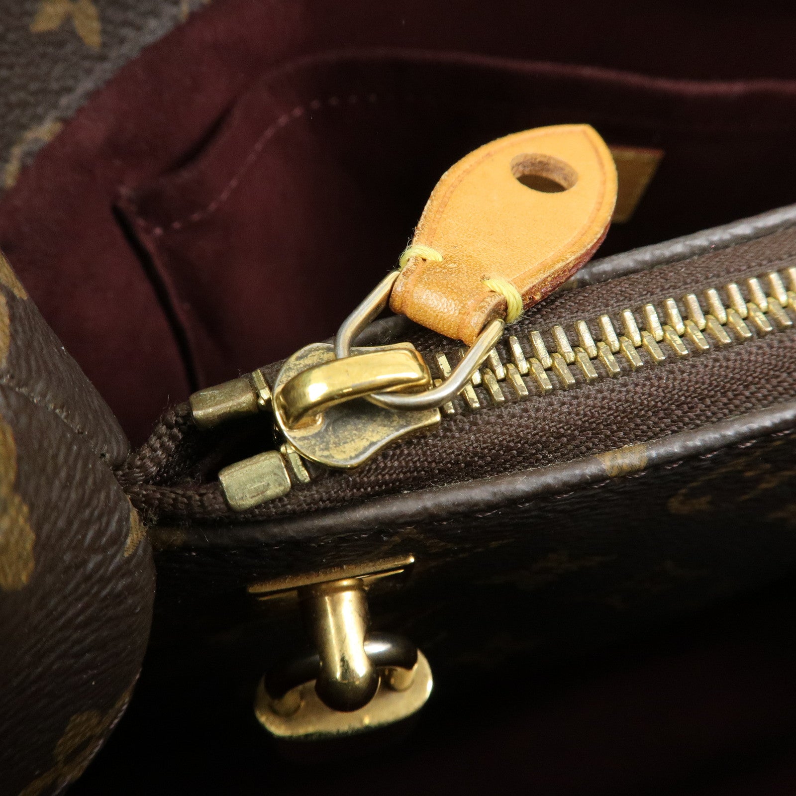 Louis Vuitton Monogram Montaigne MM 2Way Bag Hand Bag M41056