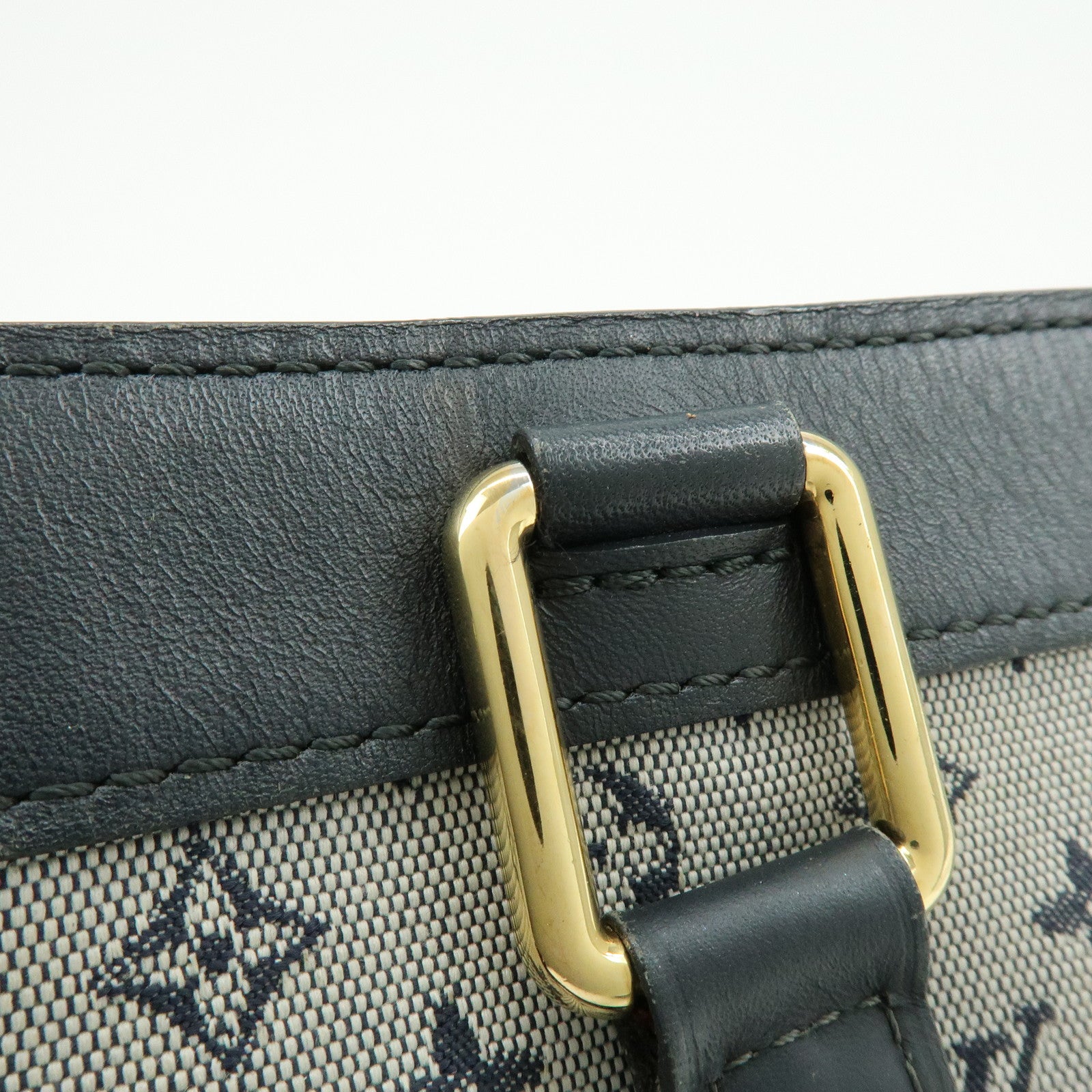 Louis Vuitton Monogram Mini Lucille PM Hand Bag Blue M92676
