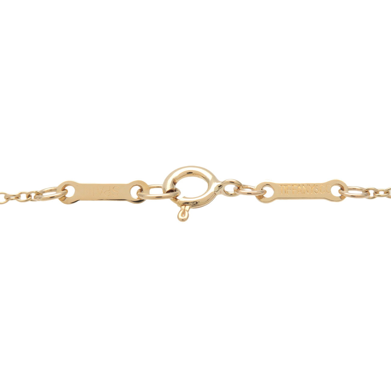 Tiffany & Co Star of Davi Pendant Necklace K18 750YG Yellow Gold