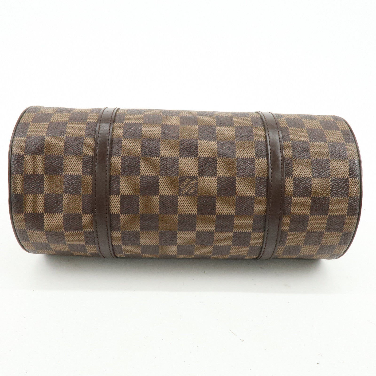 Louis Vuitton Damier Ebene Papillon 30 Hand Bag Brown N51303