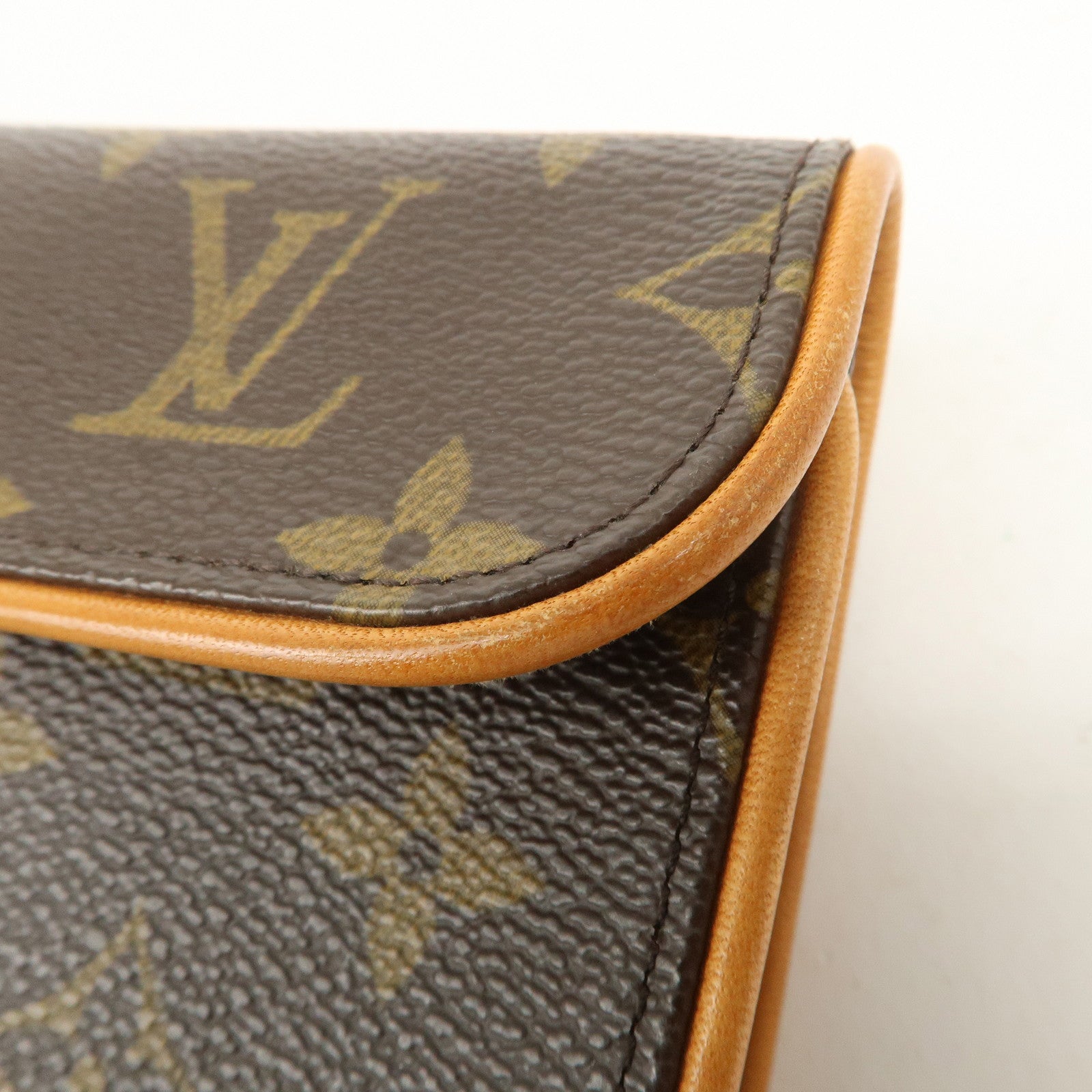 Louis Vuitton Monogram Pochette Florentine Waist Bag Belt M51855 Used