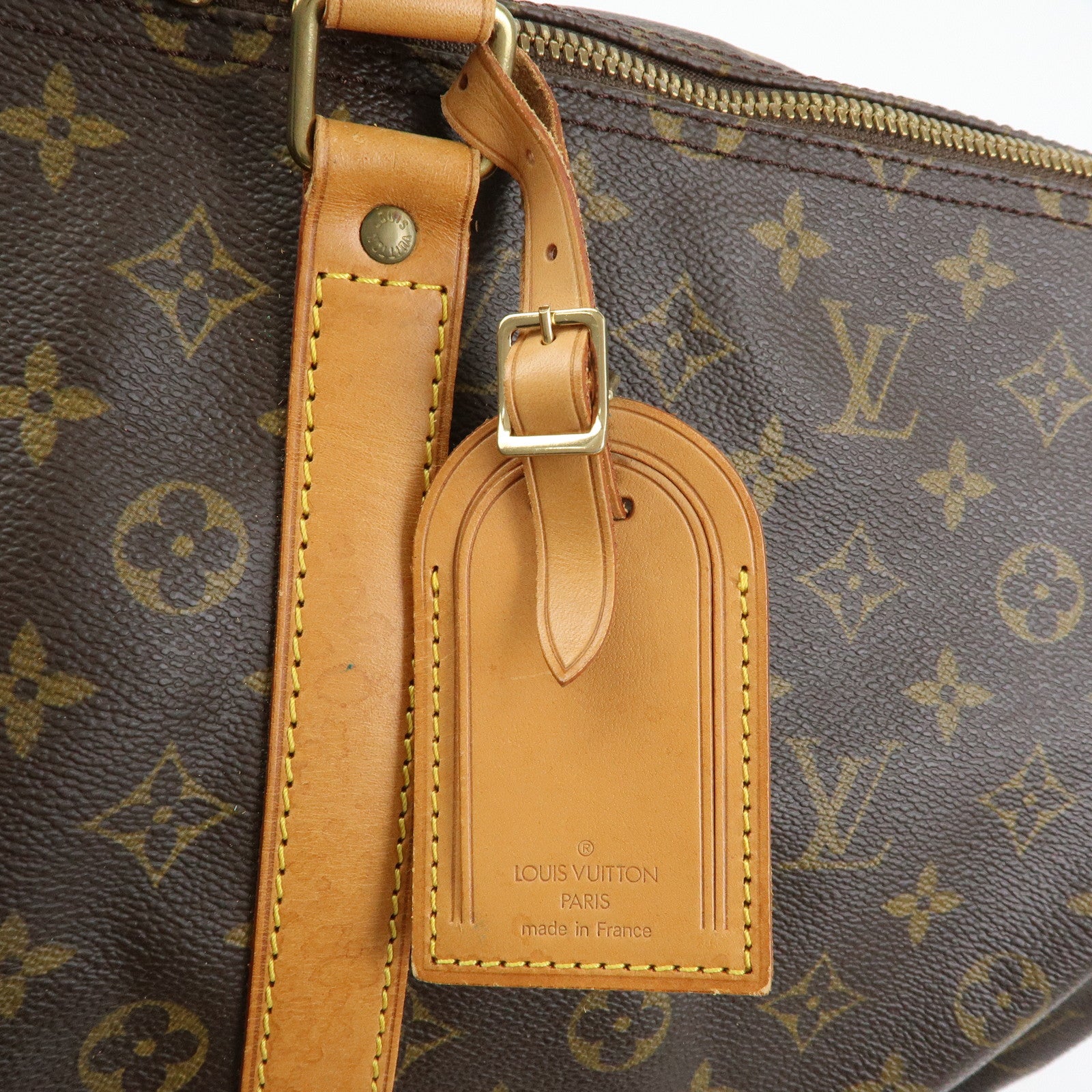 Louis Vuitton Monogram Keep All Bandouliere 55 Boston Bag M41414