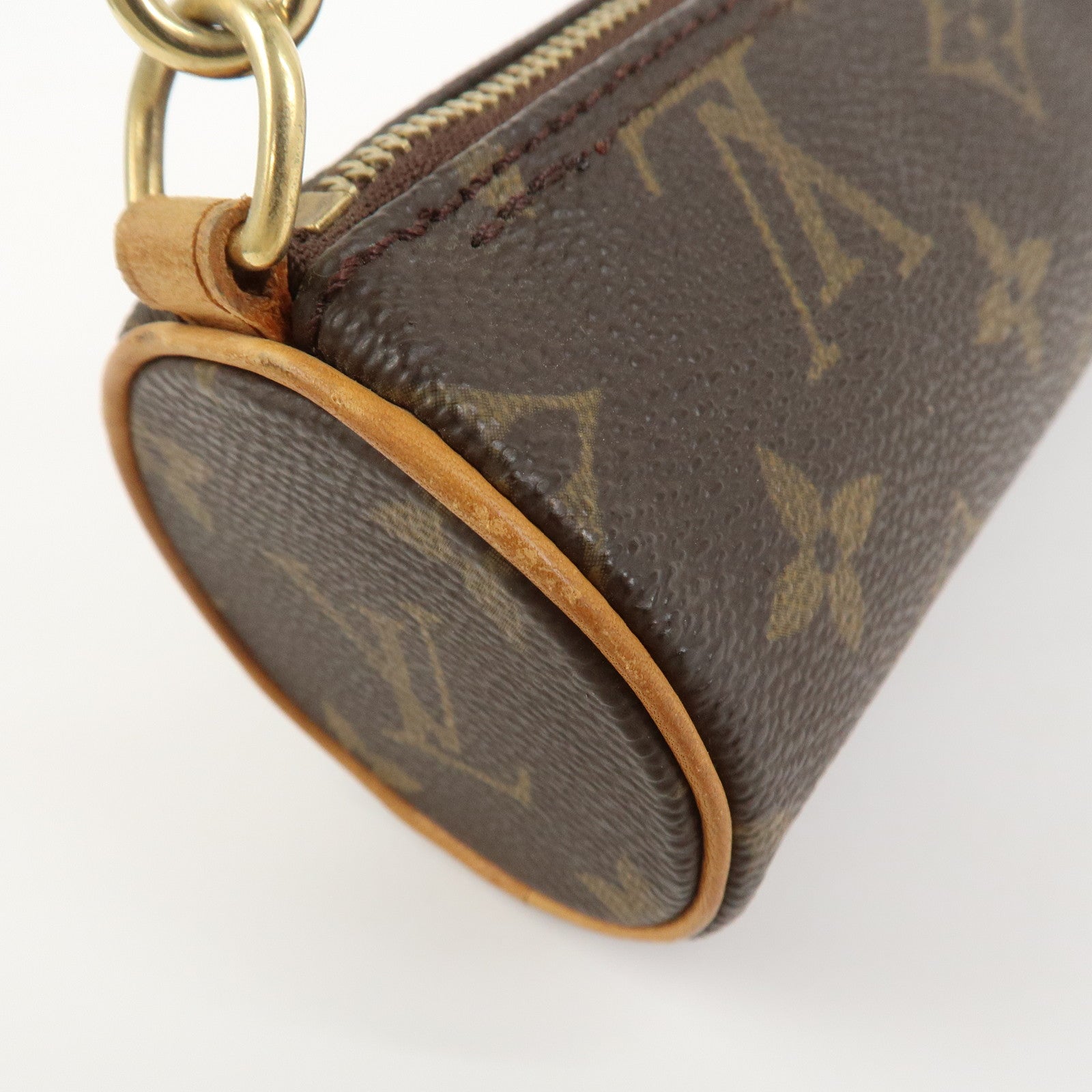 Louis Vuitton Monogram Mini Pouch for Papillon Bag Brown