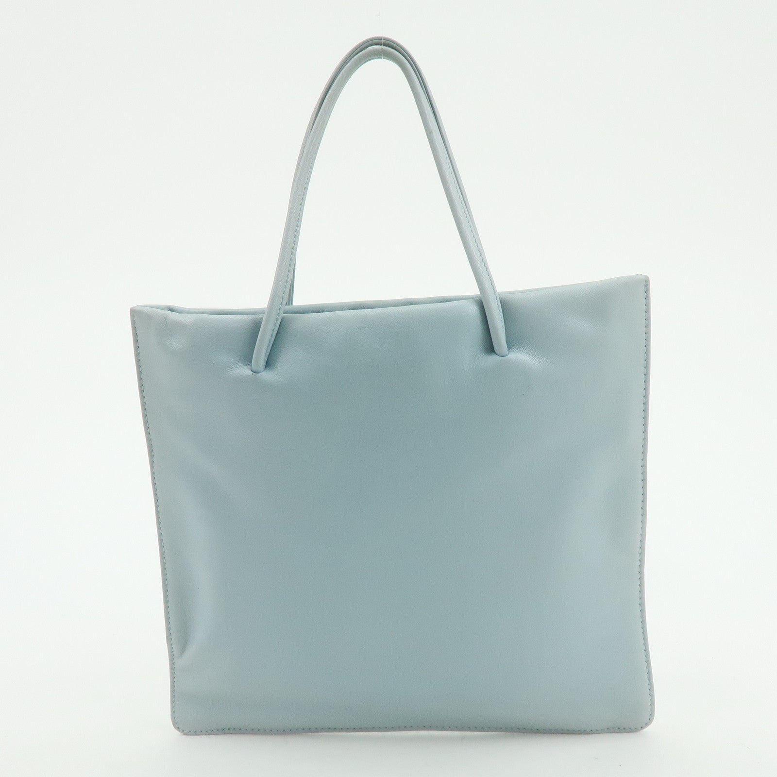 LOEWE Nappa Leather Hand Bag Mini Tote Bag Light Blue