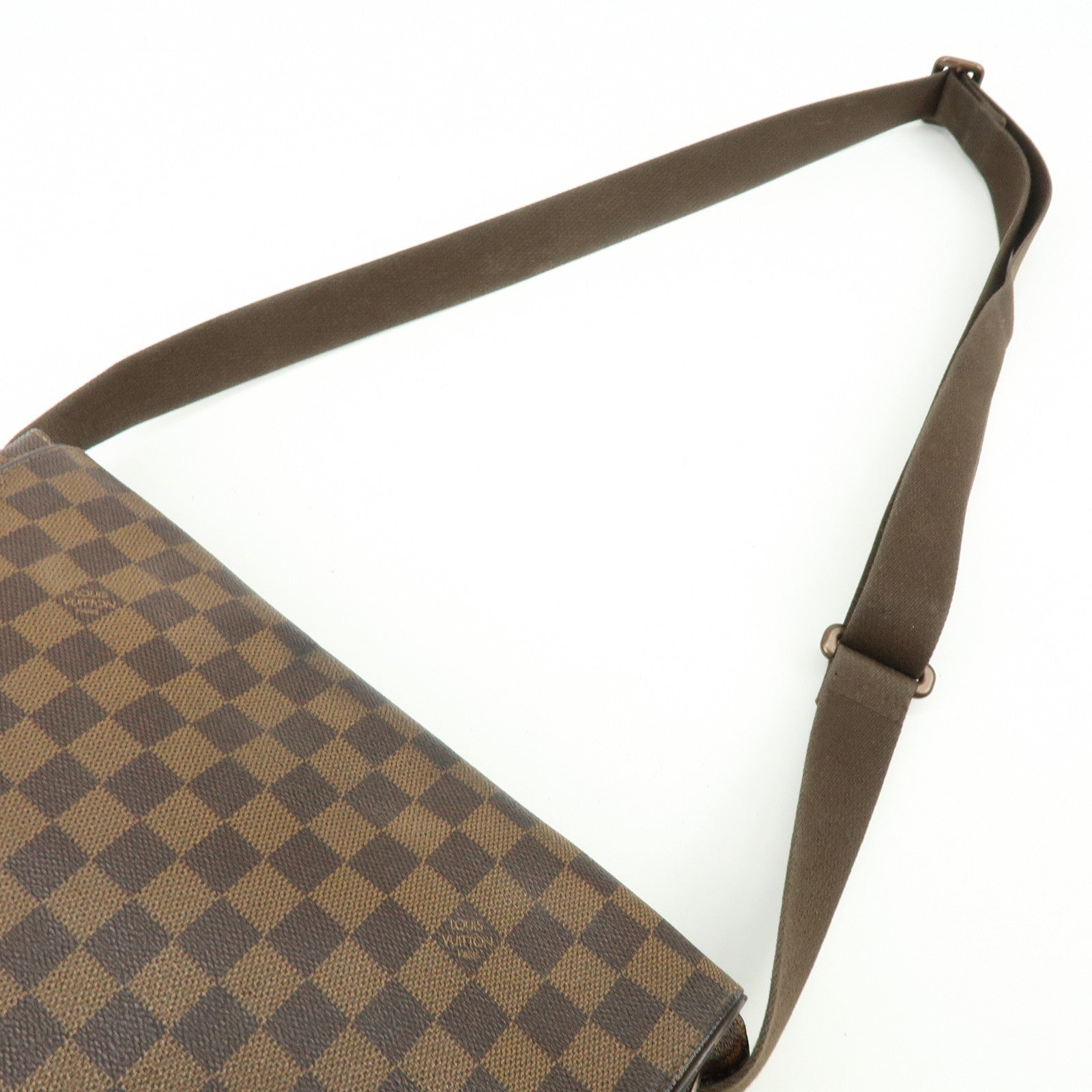 Louis Vuitton Damier Ebene Brooklyn Messenger Bag Brown N51211