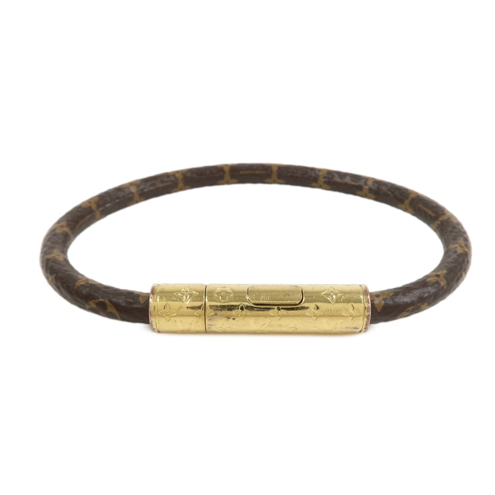 Louis Vuitton Monogram Bracelet LV Confidential Monogram M8274E