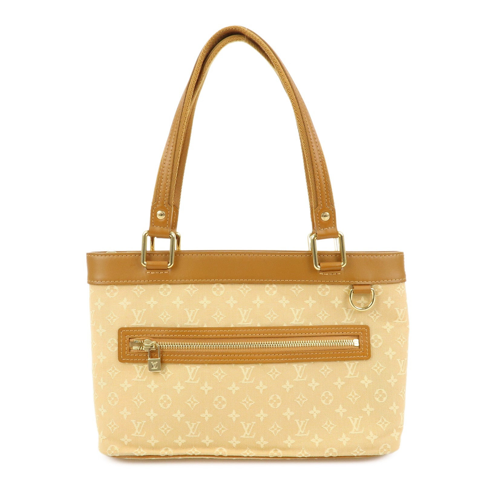 Louis Vuitton Monogram Mini Lucille PM Hand Bag Beige M92684