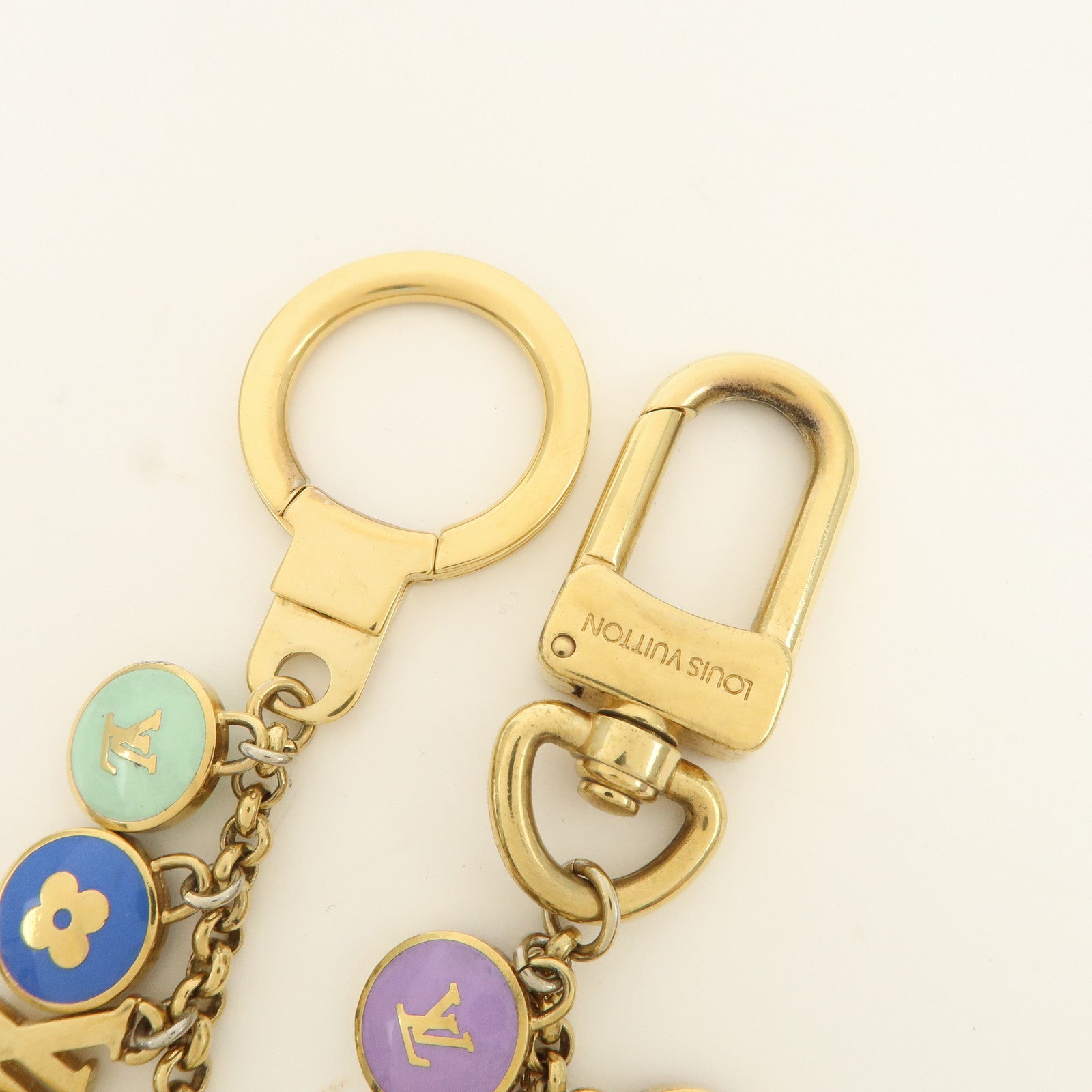 Louis Vuitton Porte Cles Chaine Pastille Bag Charm M65380